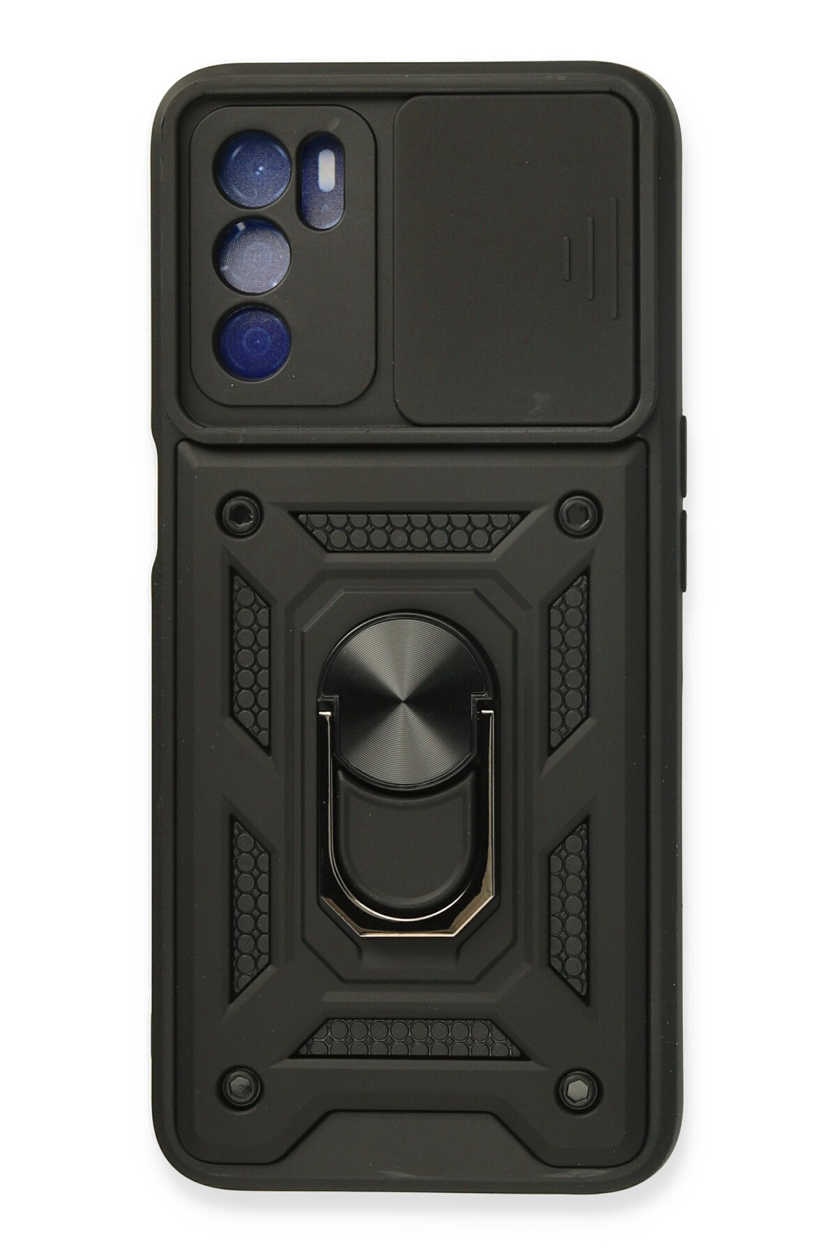 Newface Oppo A16 Kılıf Platin Silikon - Sarı