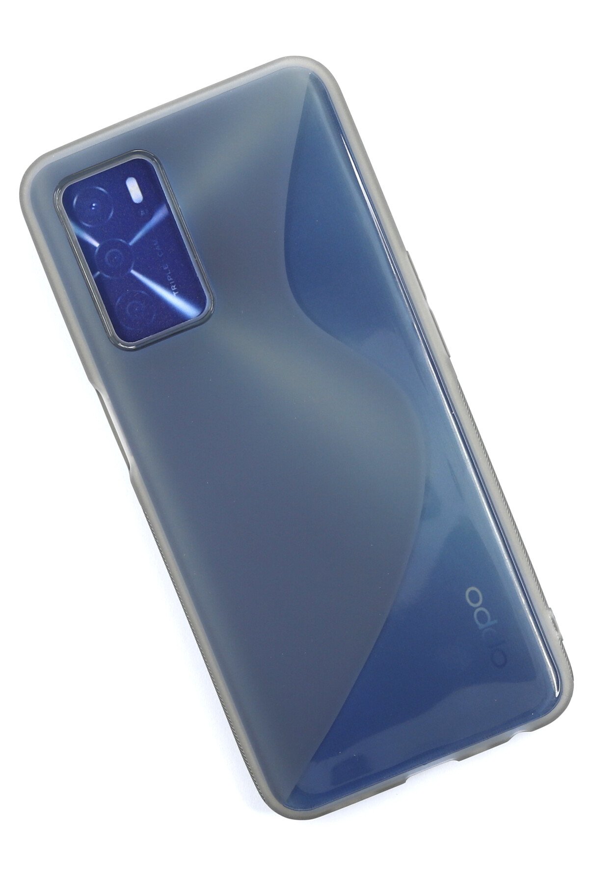 Newface Oppo A16 Kılıf Montreal Yüzüklü Silikon Kapak - Sarı