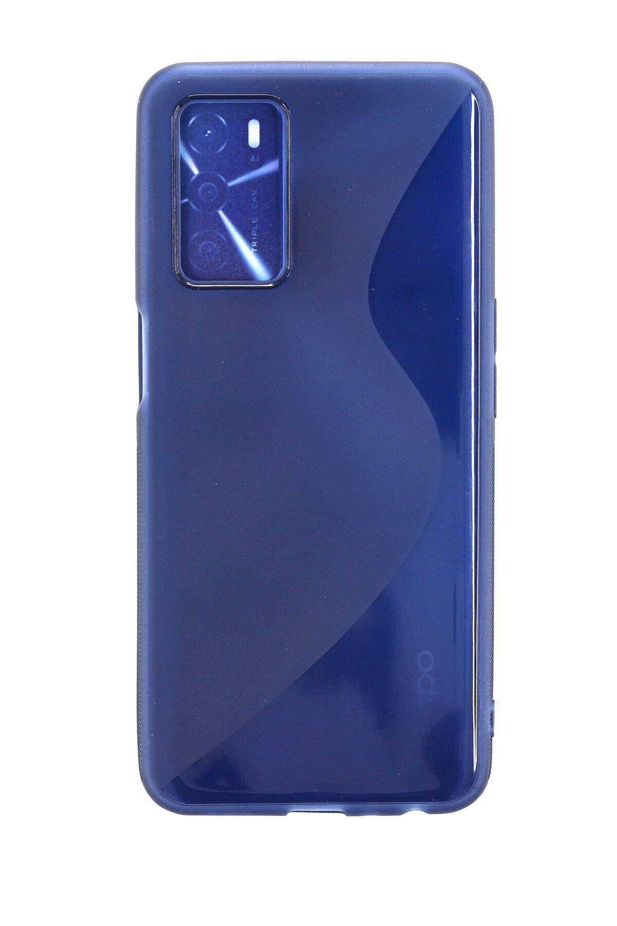 Newface Oppo A16 Kılıf Pars Lens Yüzüklü Silikon - Gümüş