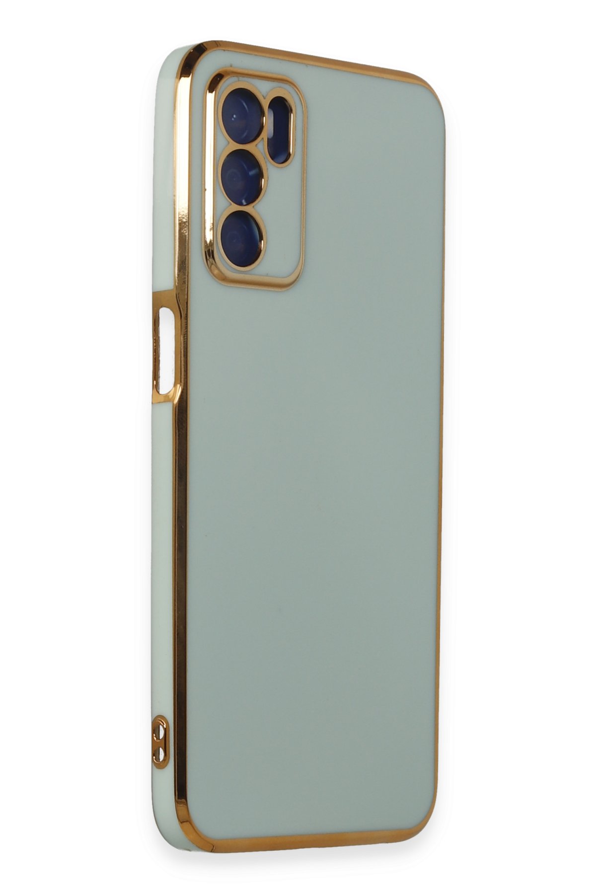 Newface Oppo A16 Kılıf Montreal Silikon Kapak - Yeşil
