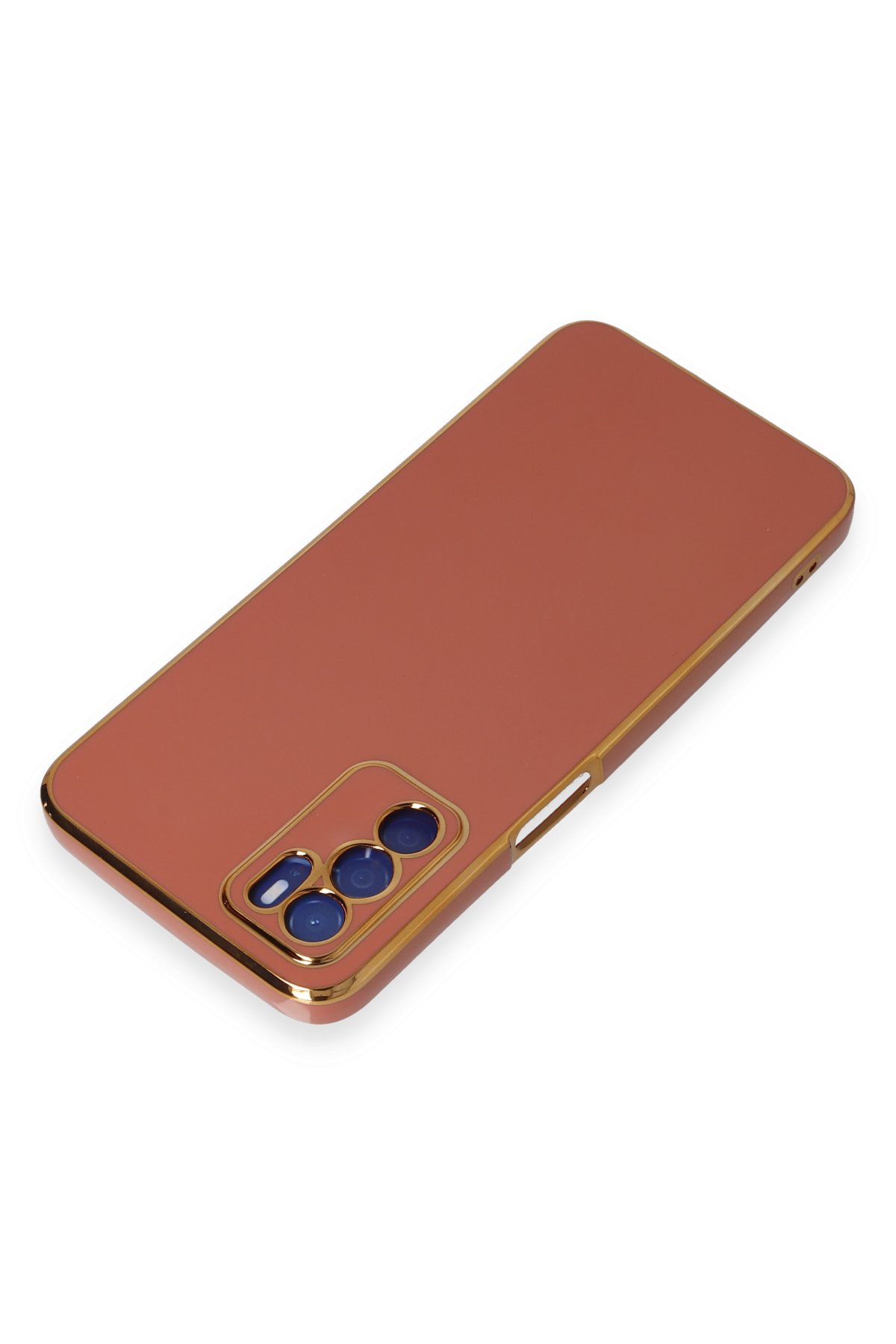 Newface Oppo A16 Kılıf Platin Silikon - Siyah