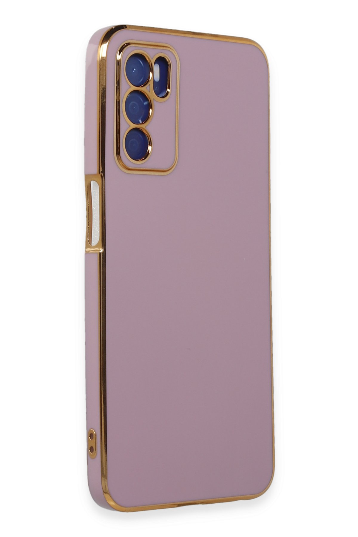 Newface Oppo A16 Kılıf Montreal Silikon Kapak - Lacivert