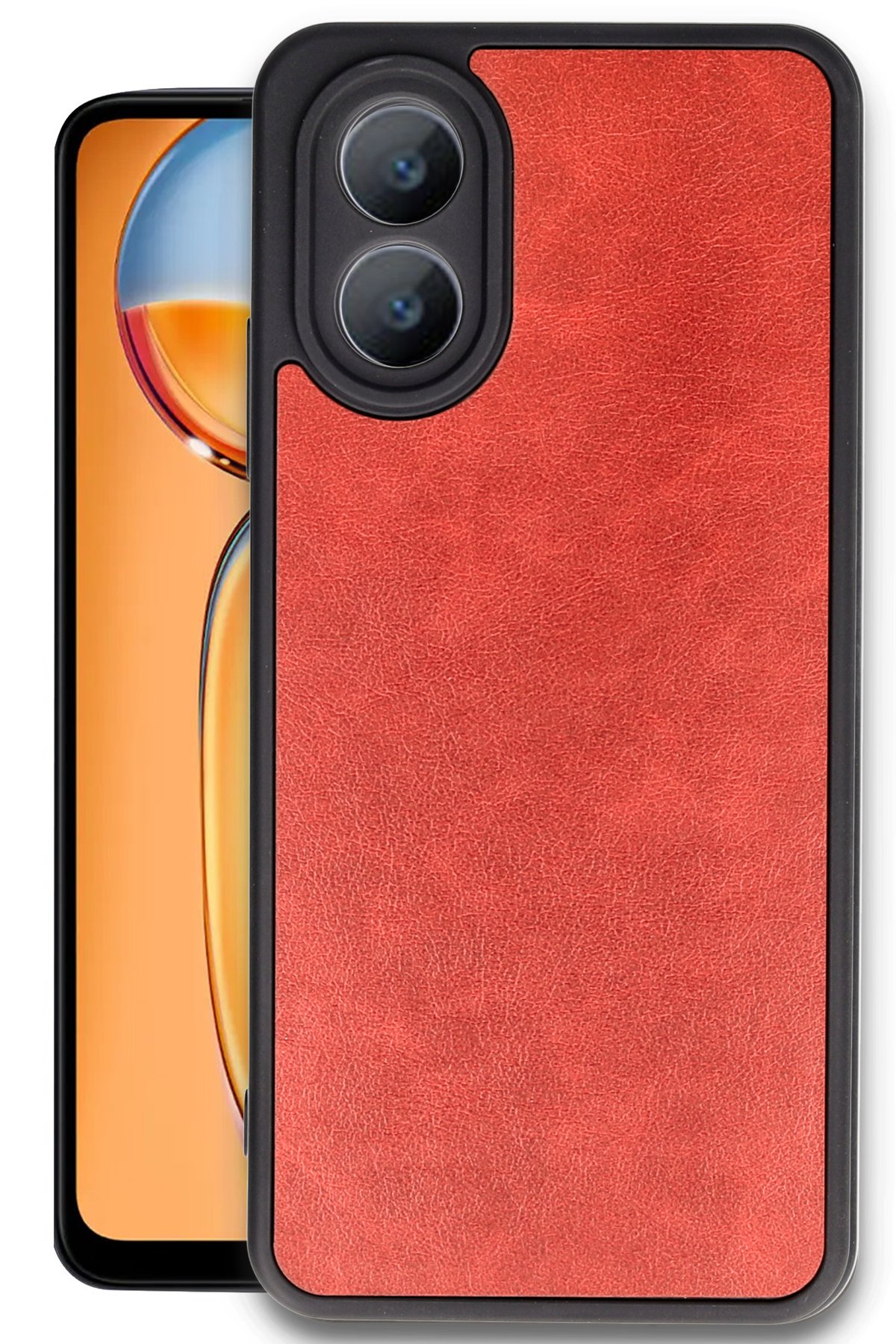 Newface Oppo A38 Kılıf Boyi Silikon Kapak - Gümüş