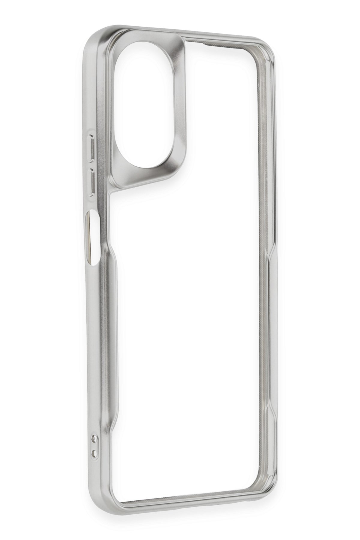 Newface Oppo A38 Kılıf Boyi Silikon Kapak - Siyah