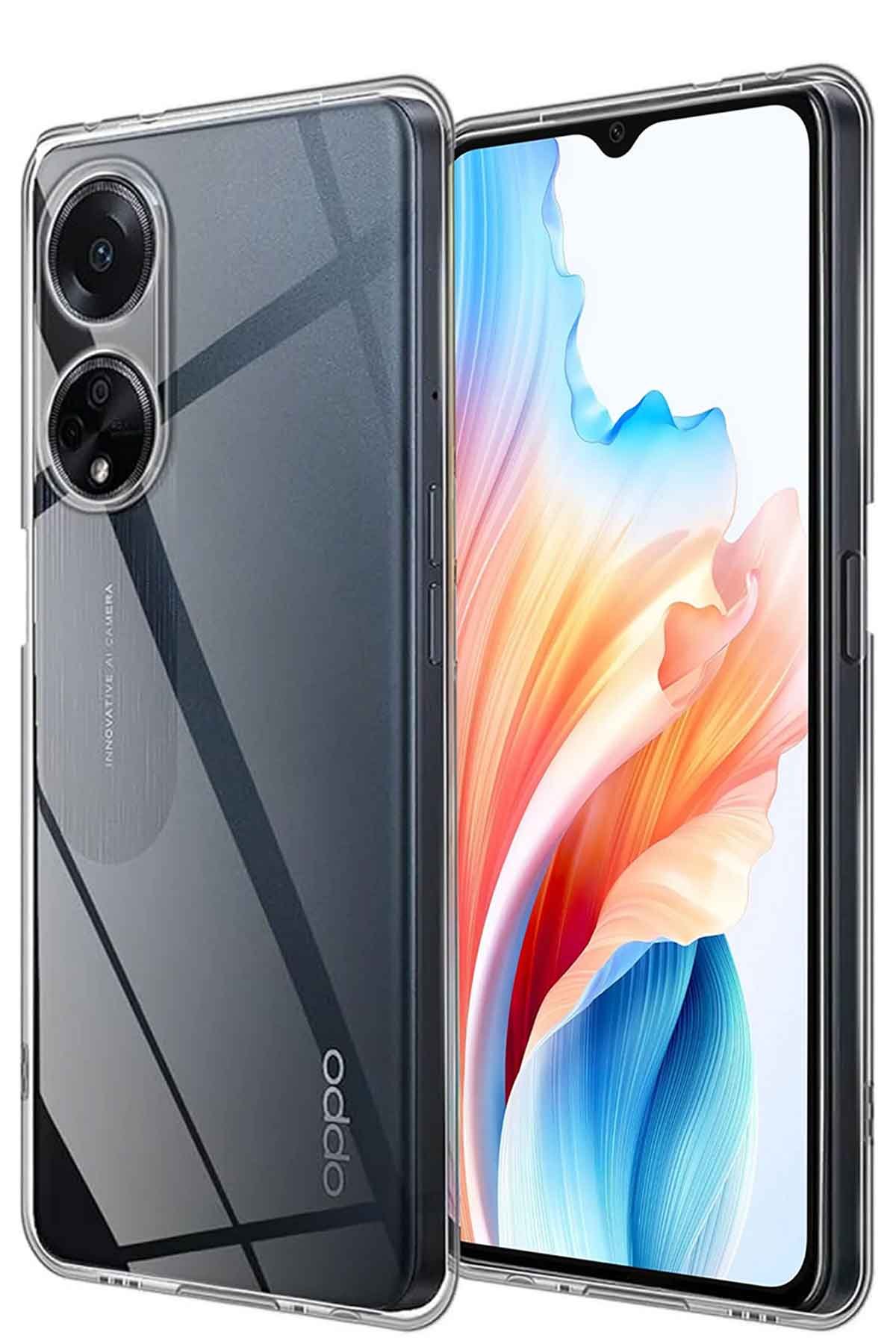 Newface Oppo A38 Kılıf Trend S Plus Kapaklı Kılıf - Taba