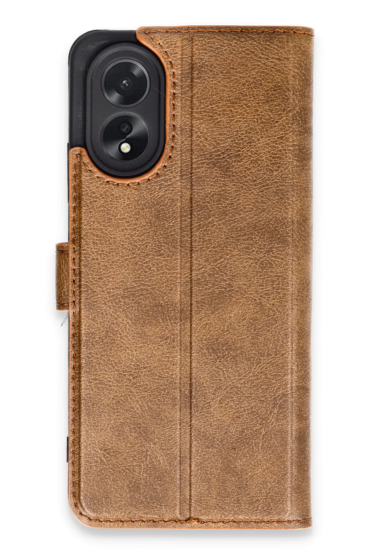 Newface Oppo A38 Kılıf Nano içi Kadife Silikon - Turuncu