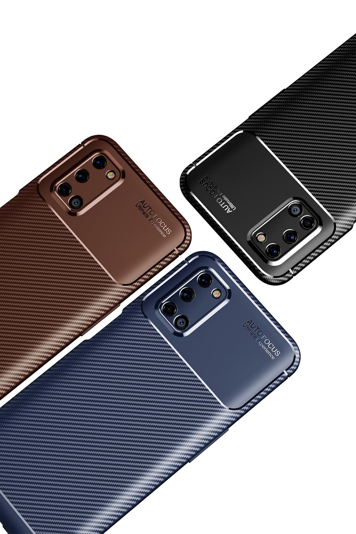 Newface Oppo A52 Kılıf Platin Silikon - Sarı