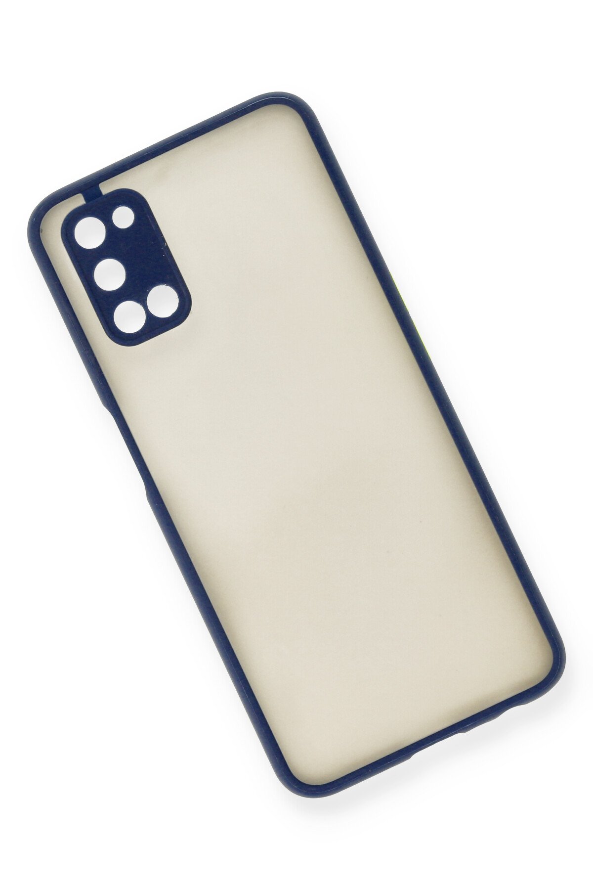 Newface Oppo A52 Kılıf Auto Focus Karbon Kapak - Kahverengi