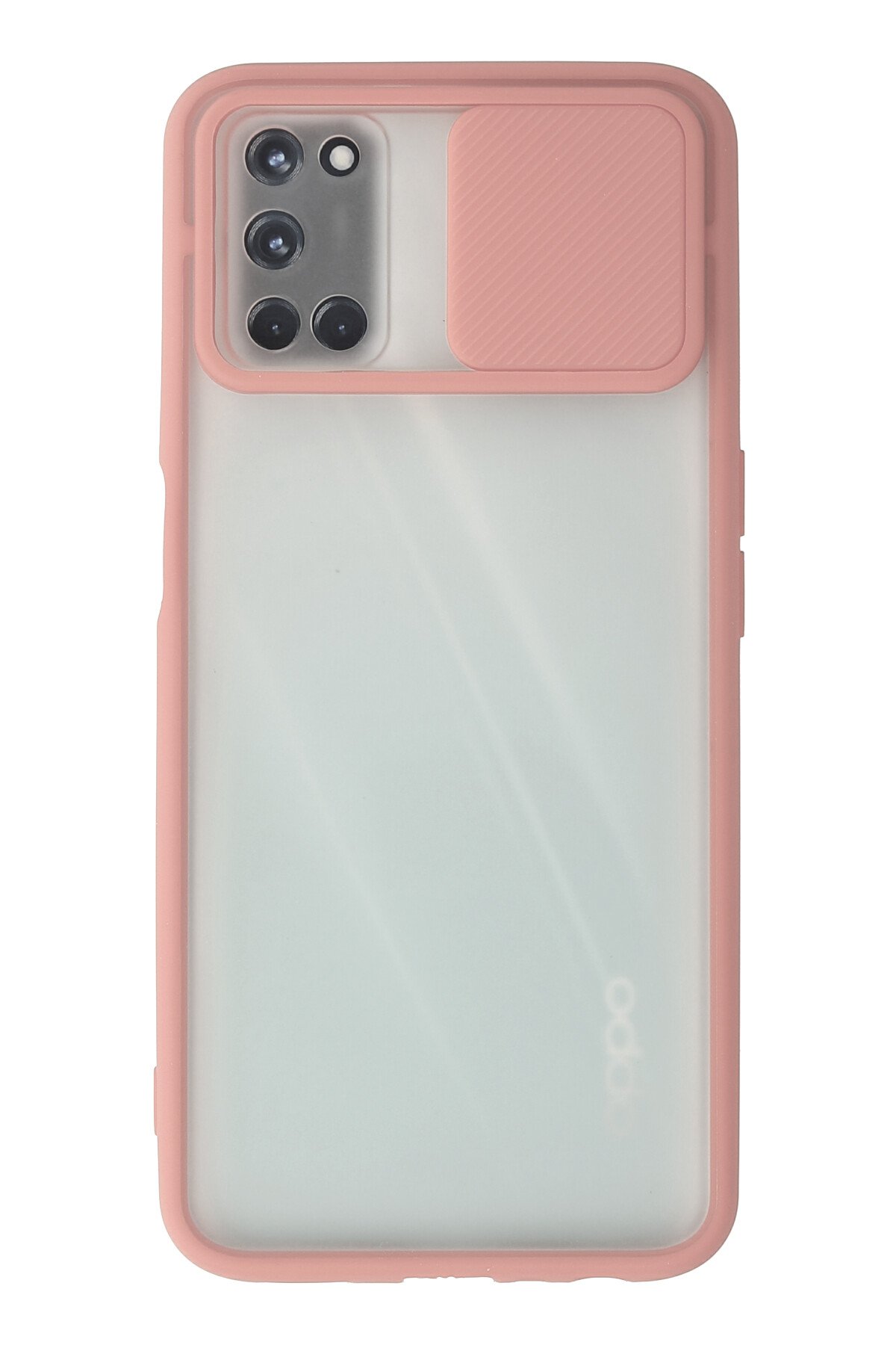 Newface Oppo A52 Kılıf Montreal Silikon Kapak - Siyah