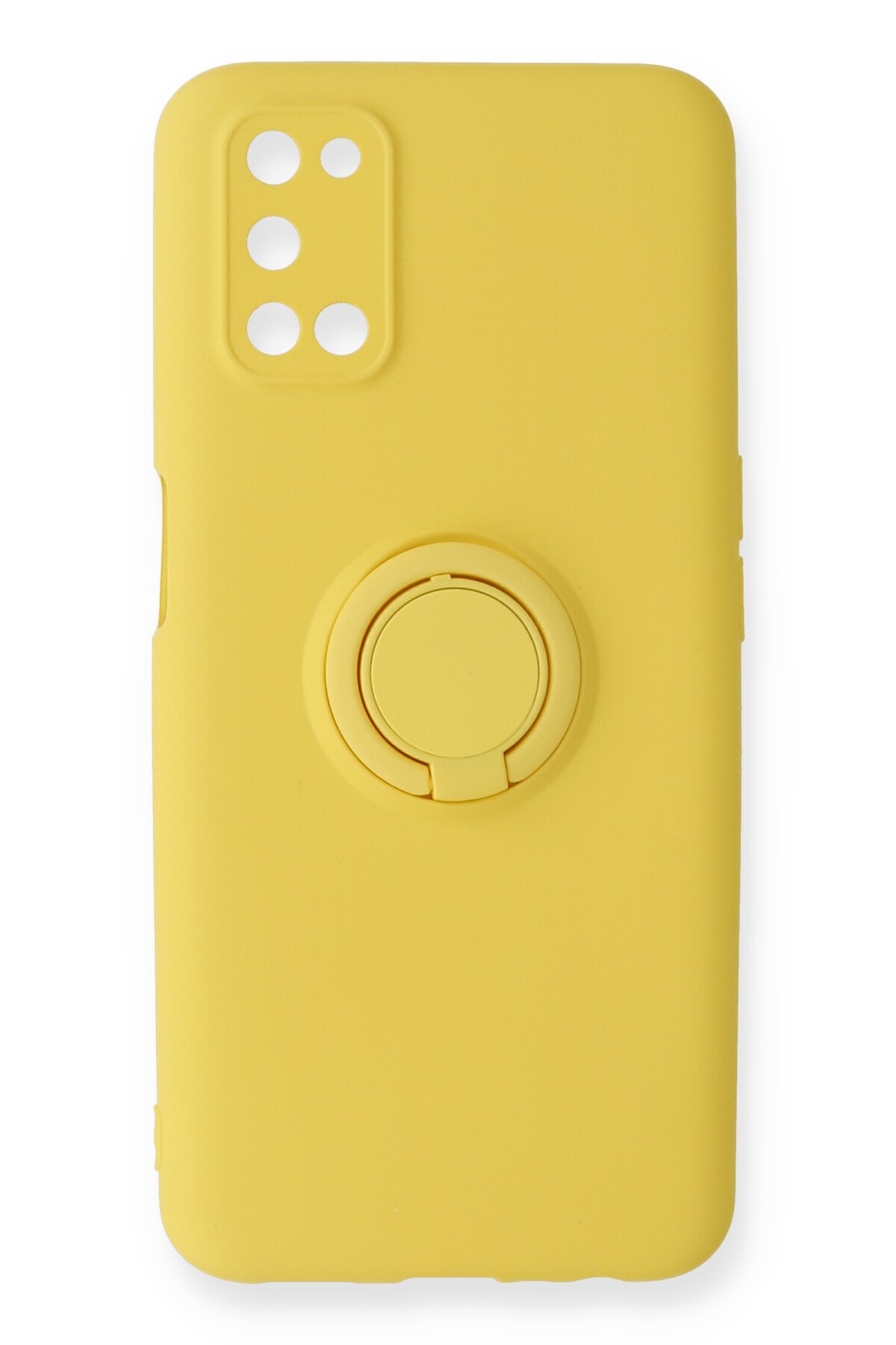 Newface Oppo A52 Kılıf Auto Focus Karbon Kapak - Kahverengi