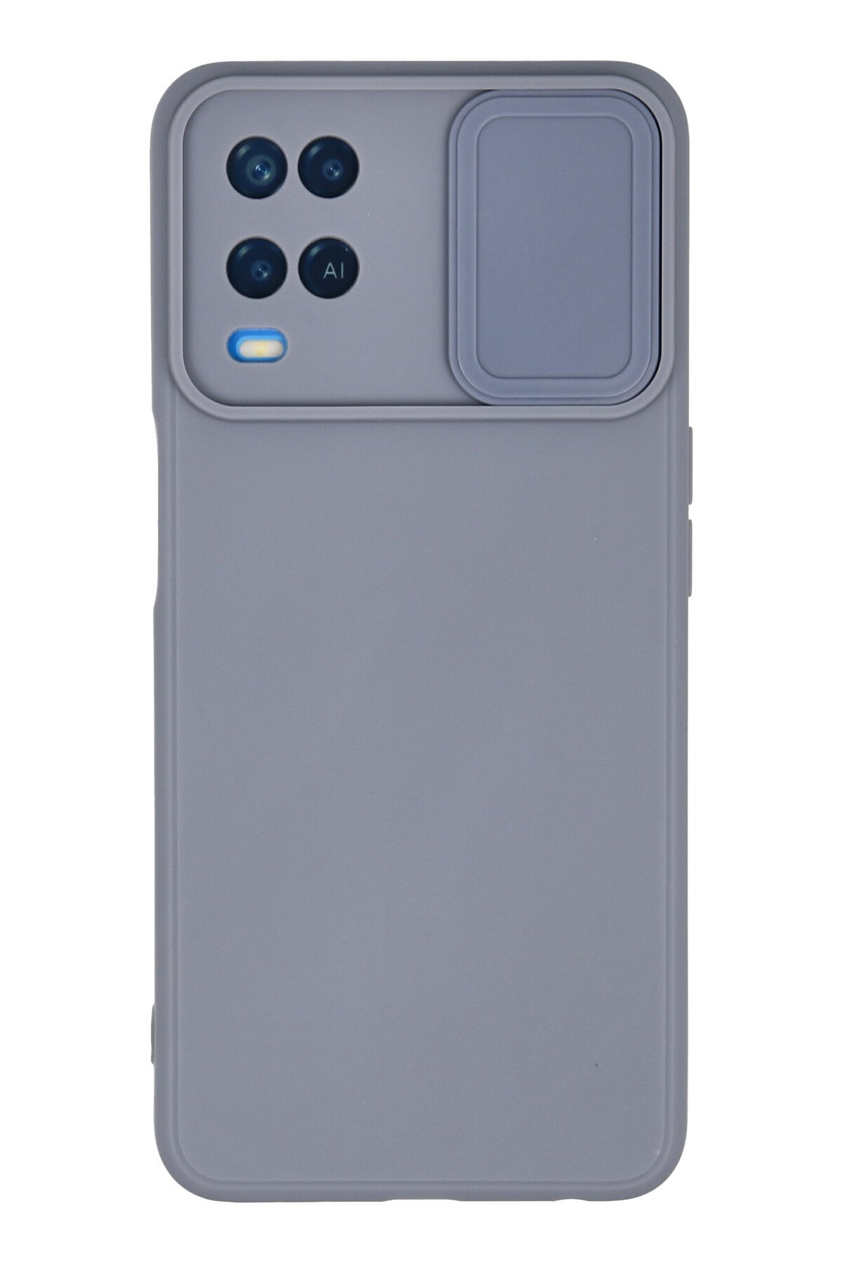 Newface Oppo A54 4G Kılıf Zuma Kartvizitli Yüzüklü Silikon - Siyah