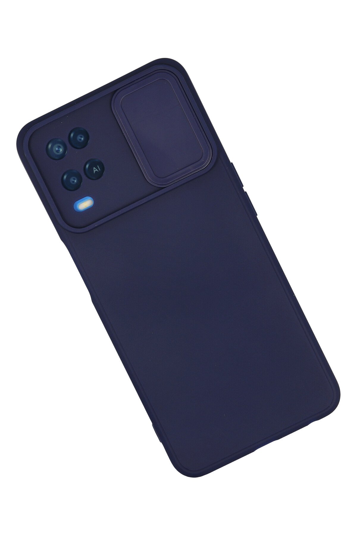 Newface Oppo A54 4G Kılıf Elit Yüzüklü Kapak - Siyah
