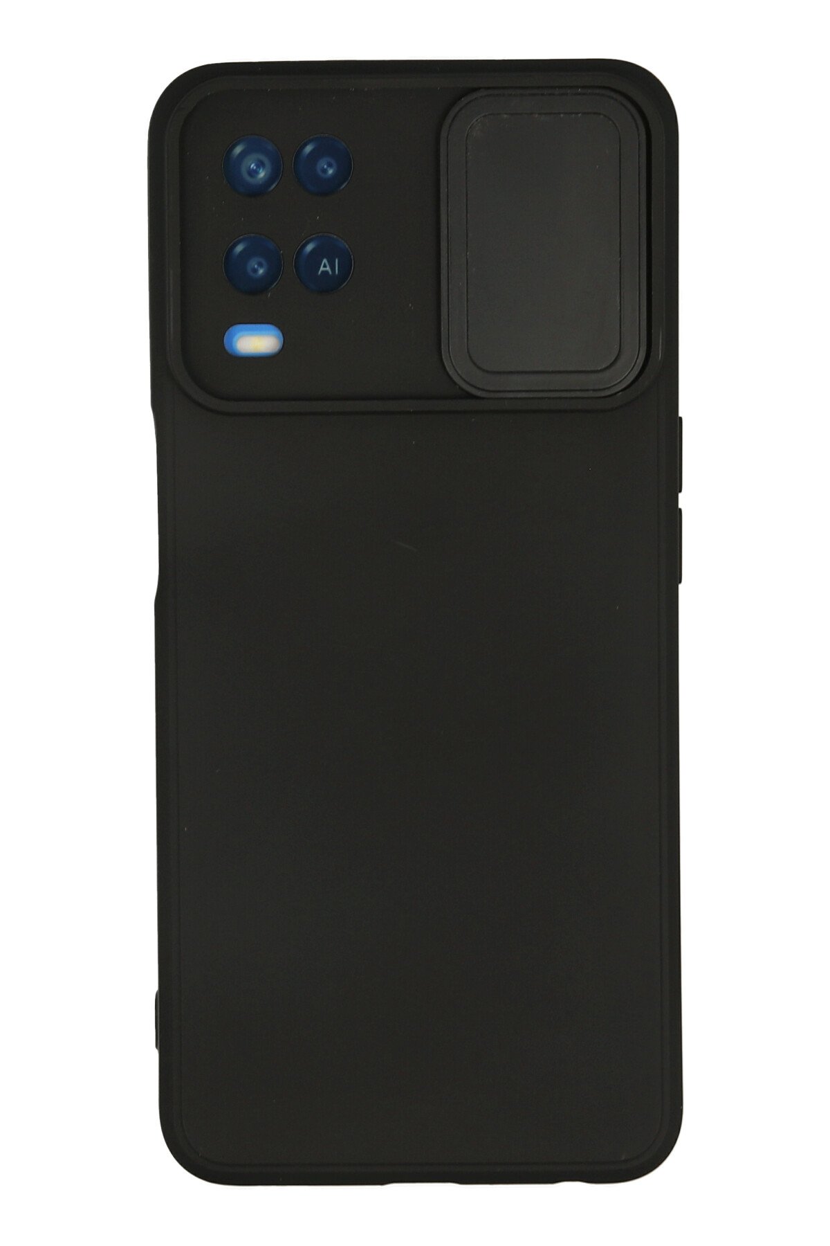 Newface Oppo A54 4G Kılıf Focus Karbon Silikon - Siyah