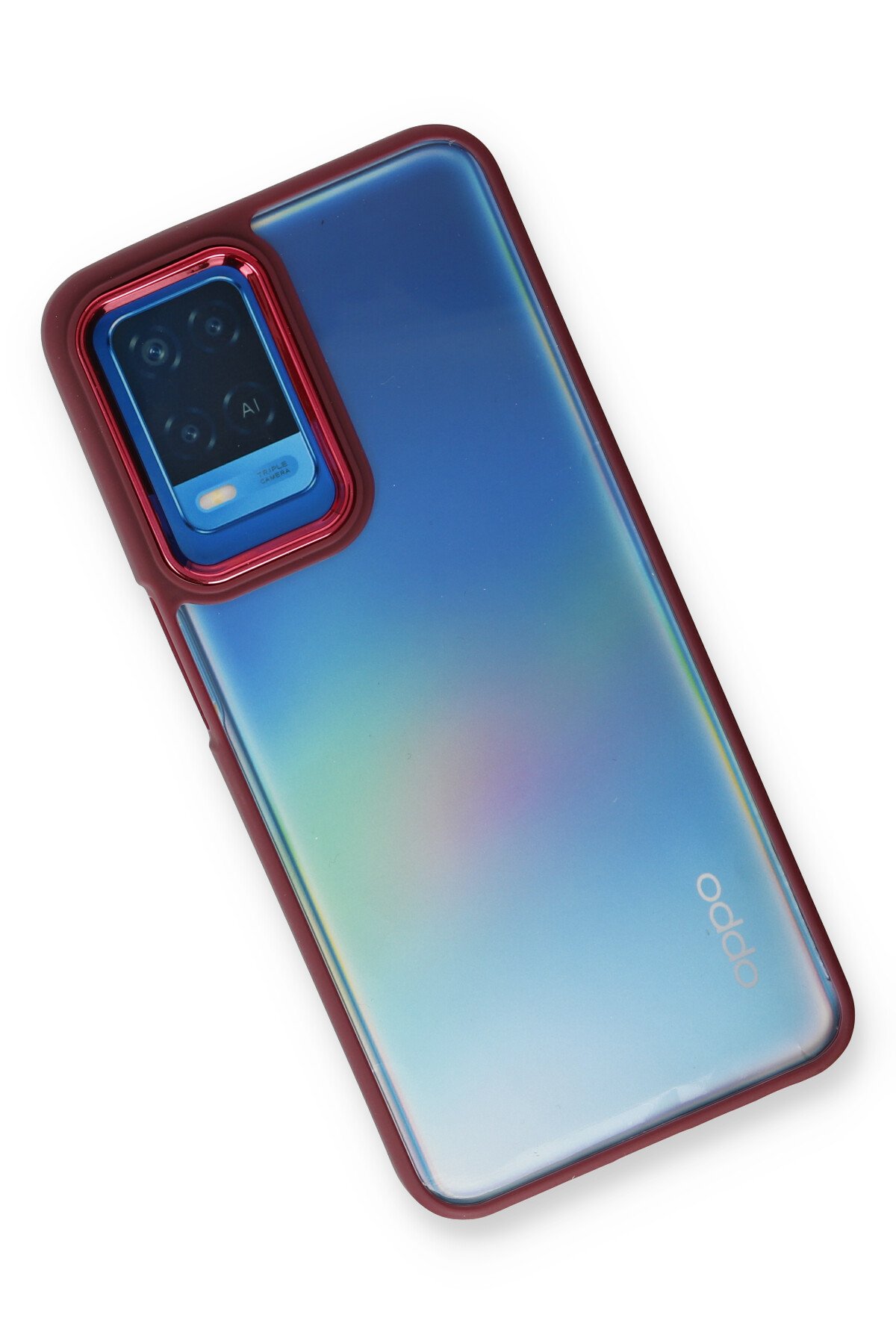 Newface Oppo A54 4G Kılıf Montreal Silikon Kapak - Siyah