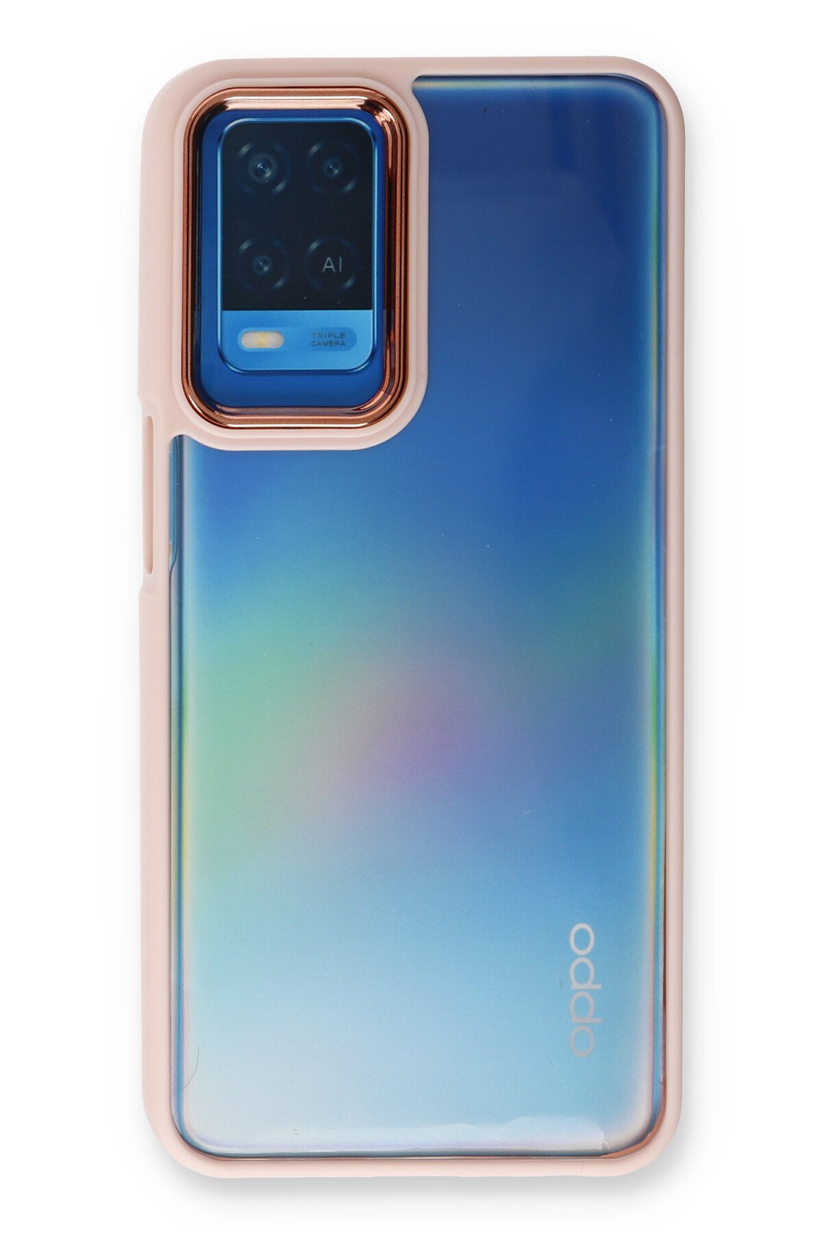 Newface Oppo A54 4G Kılıf Montreal Silikon Kapak - Açık Yeşil