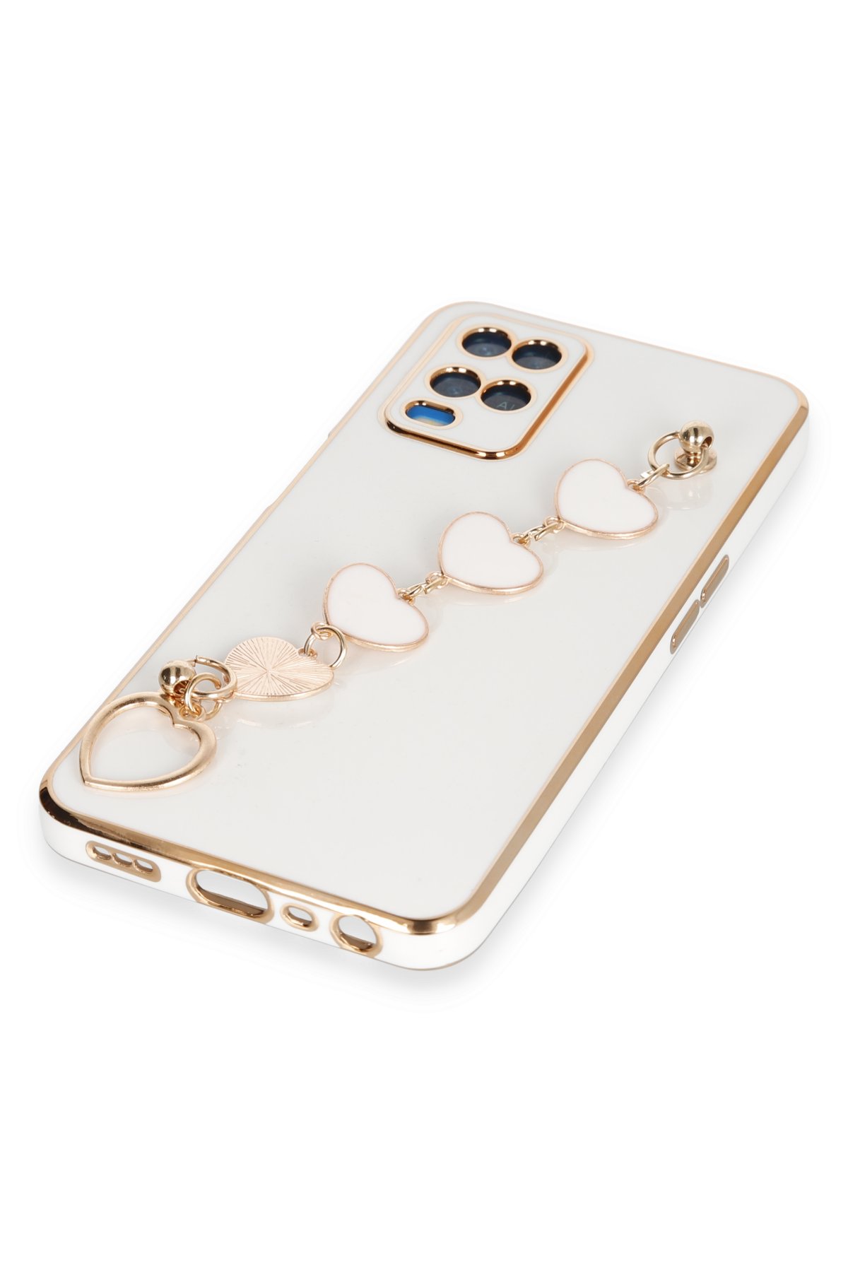 Newface Oppo A54 4G Kılıf Miami Şeffaf Silikon - Koyu Yeşil