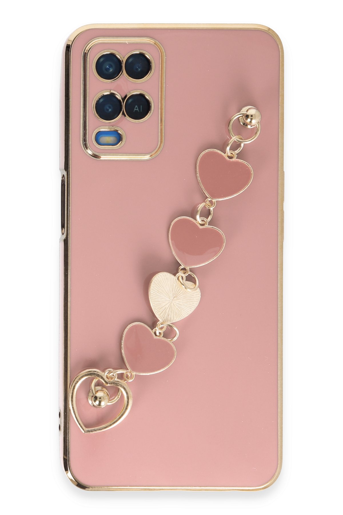 Newface Oppo A54 4G Kılıf Volet Silikon - Beyaz