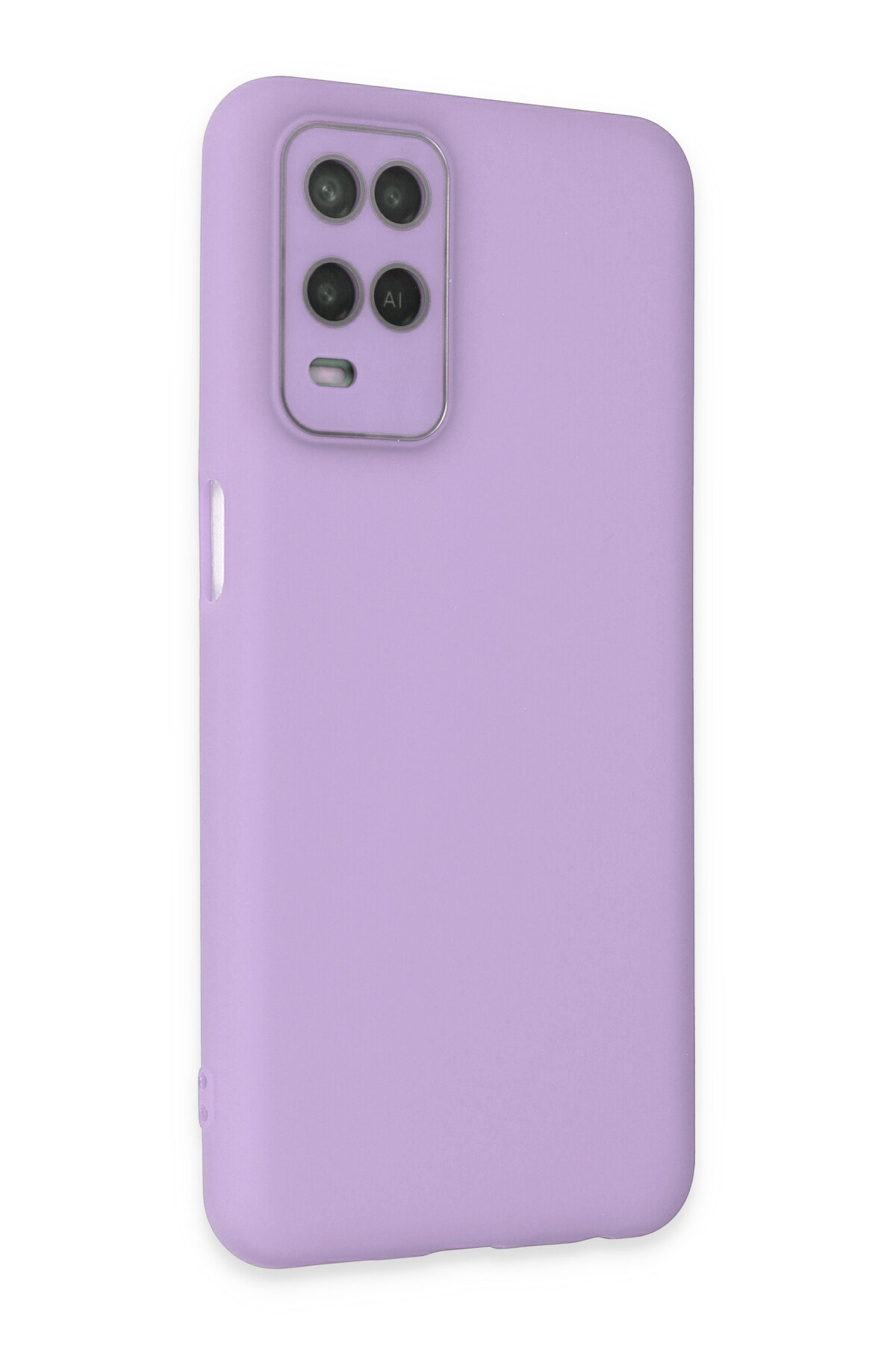 Newface Oppo A54 4G Kılıf Palm Buzlu Kamera Sürgülü Silikon - Sarı