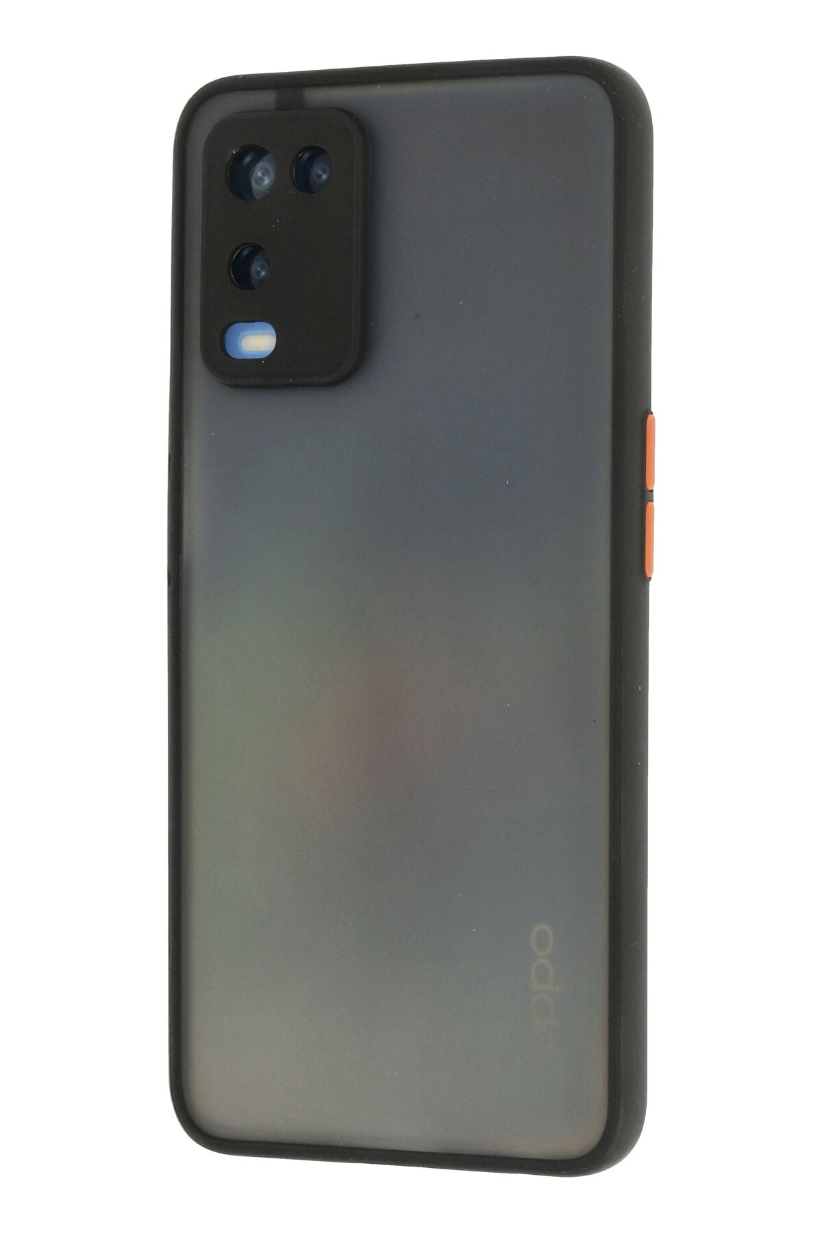 Newface Oppo A54 4G Kılıf Miami Şeffaf Silikon - Lacivert