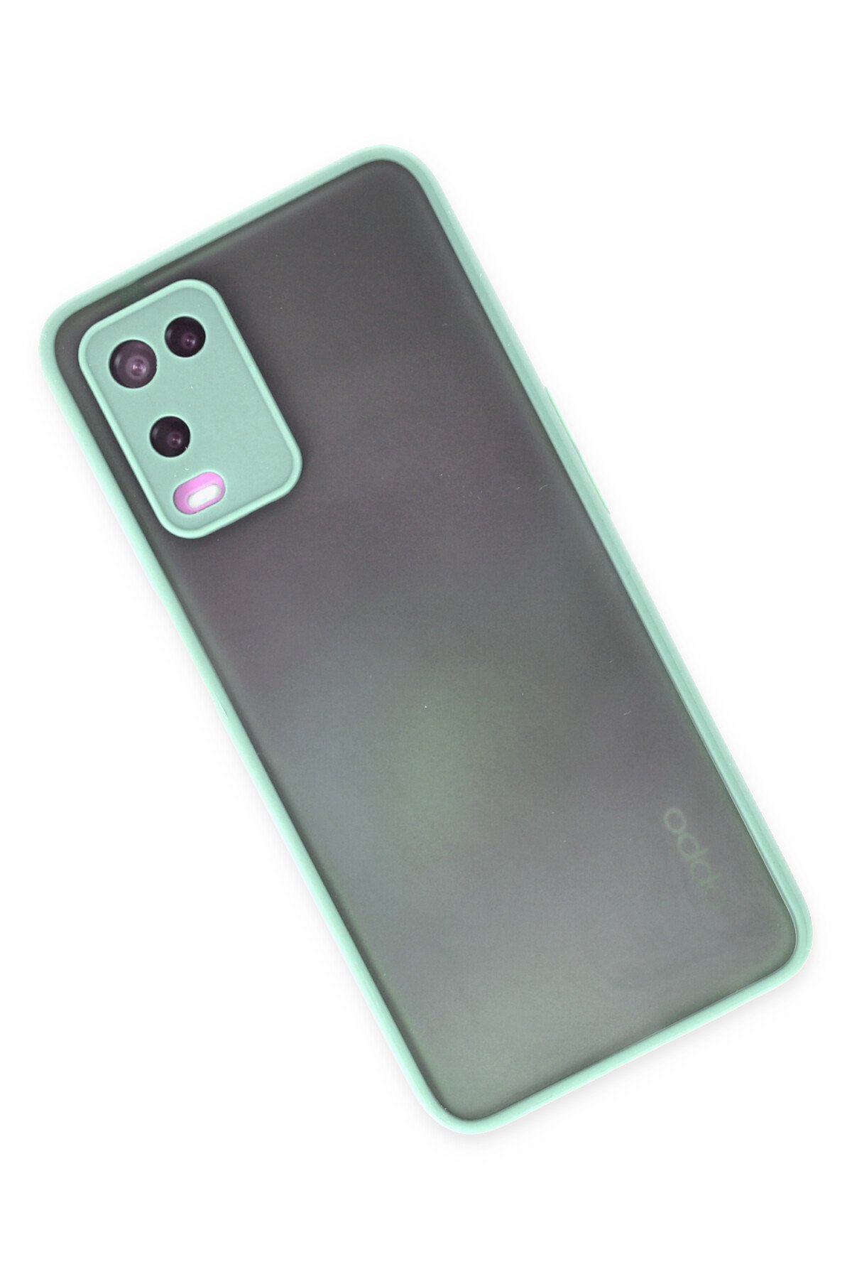 Newface Oppo A54 4G Kılıf Montreal Silikon Kapak - Mor