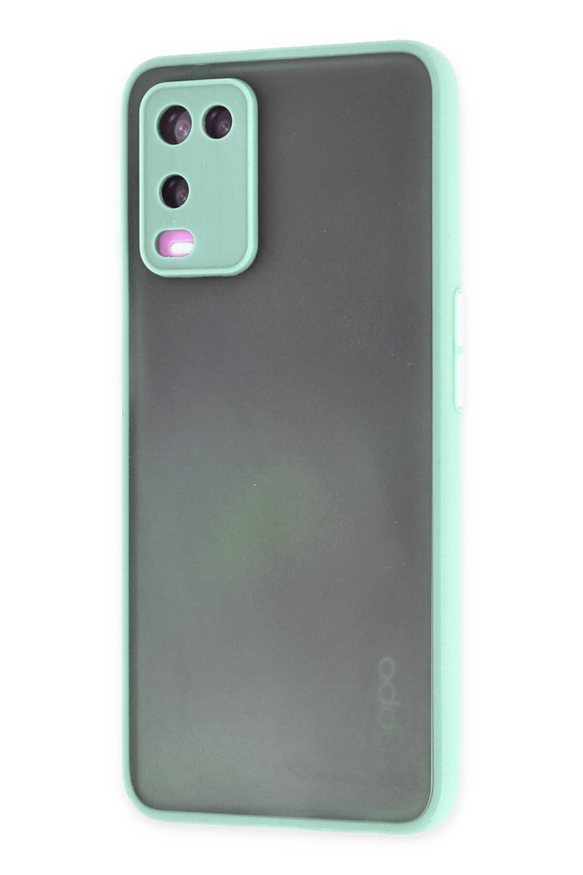 Newface Oppo A54 4G Kılıf Montreal Silikon Kapak - Mor