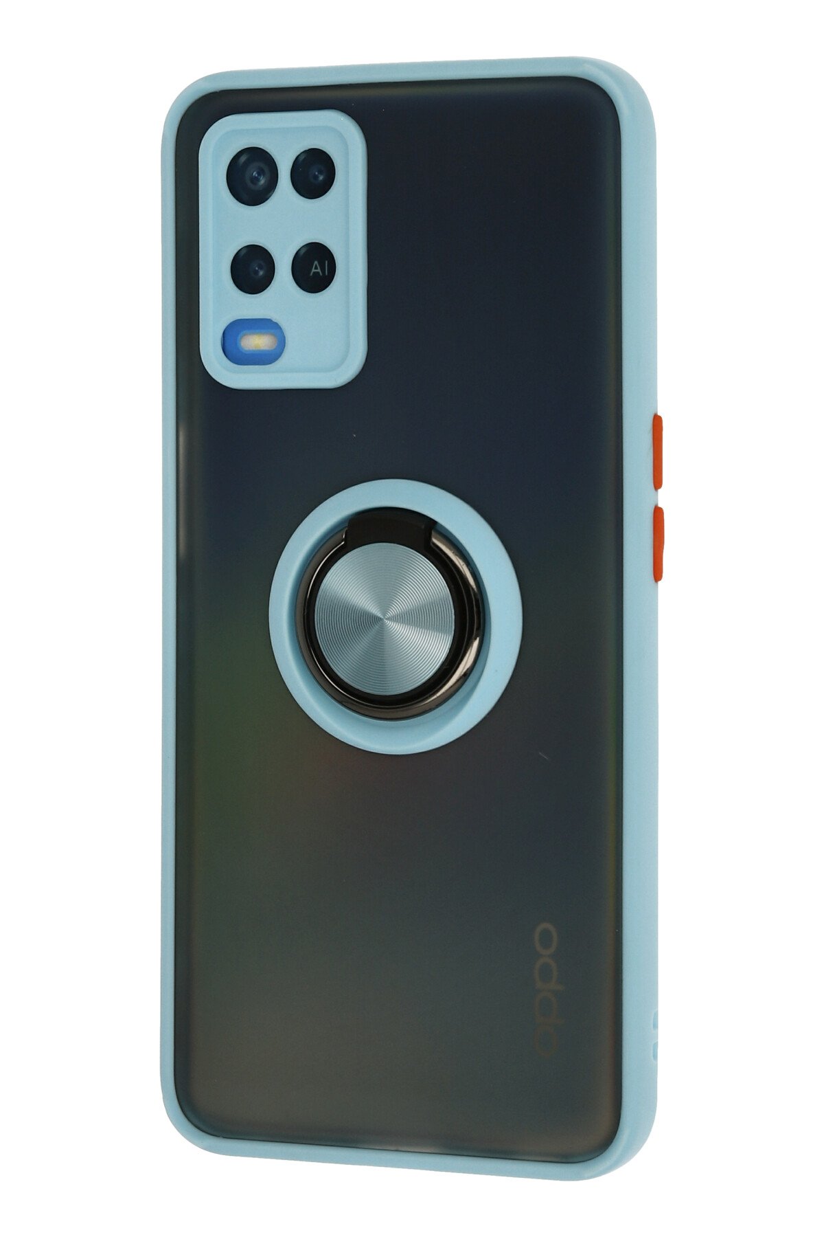 Newface Oppo A54 4G Kılıf Montreal Silikon Kapak - Turkuaz