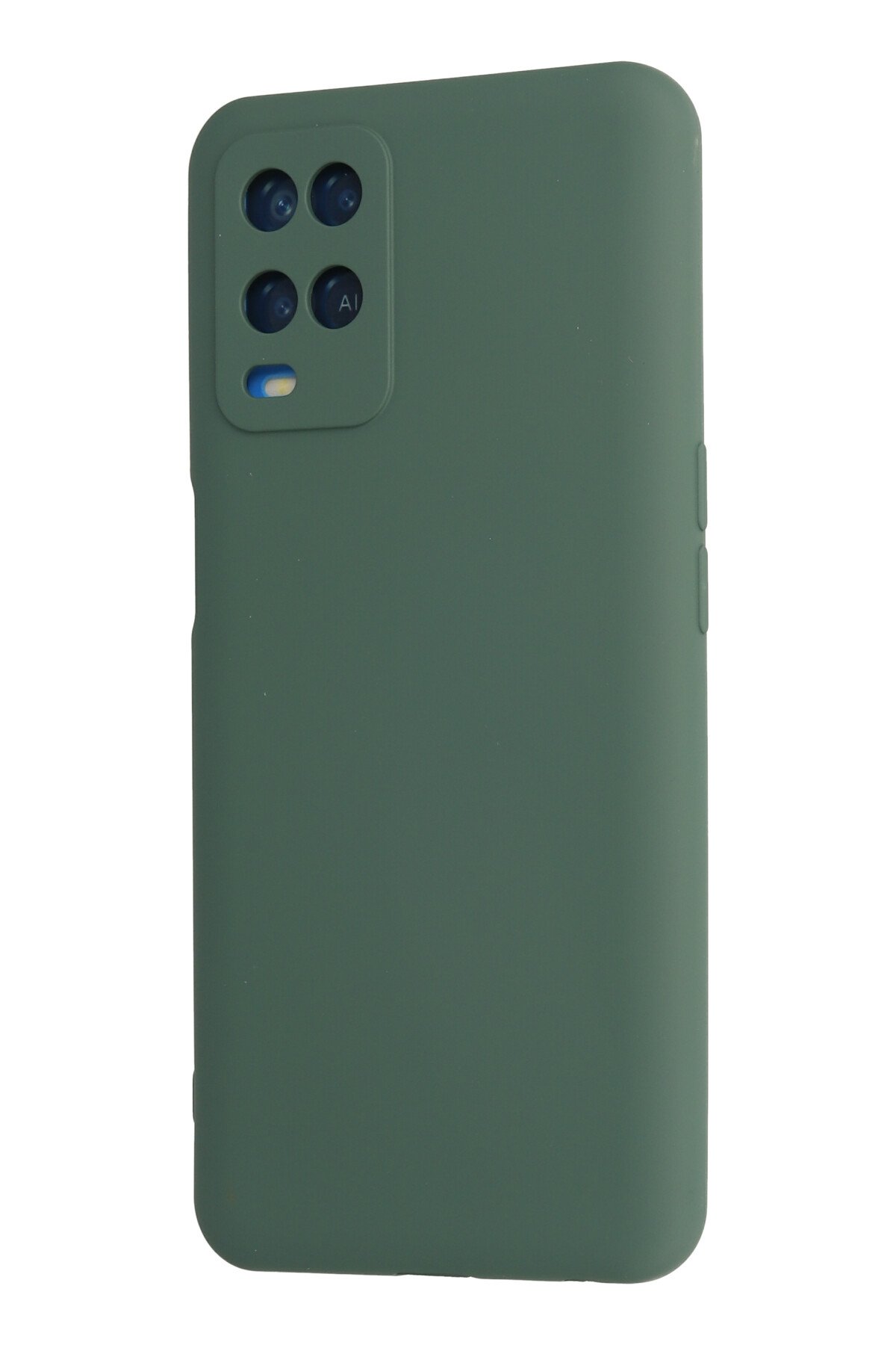 Newface Oppo A54 4G Kılıf Montreal Silikon Kapak - Kırmızı