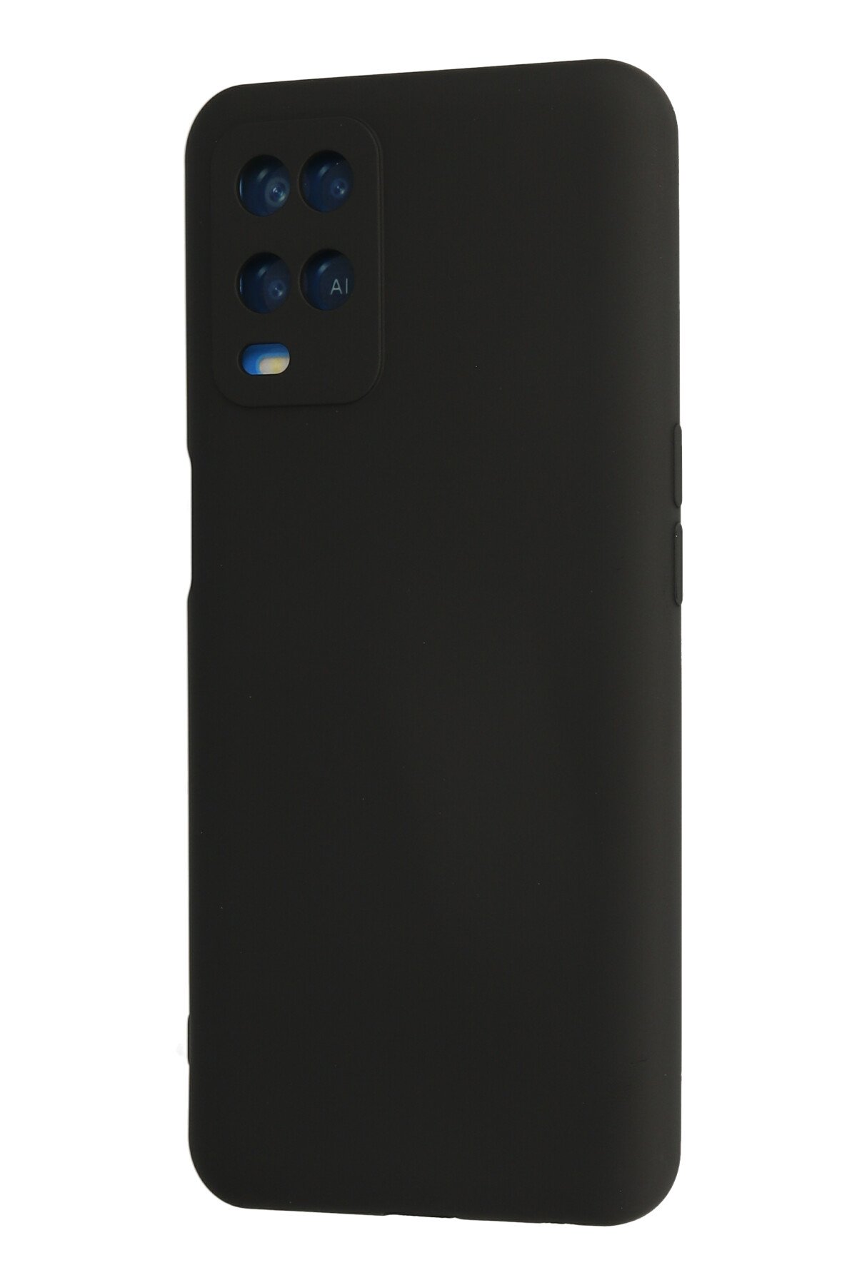 Newface Oppo A54 4G Kılıf Lansman Glass Kapak - Siyah