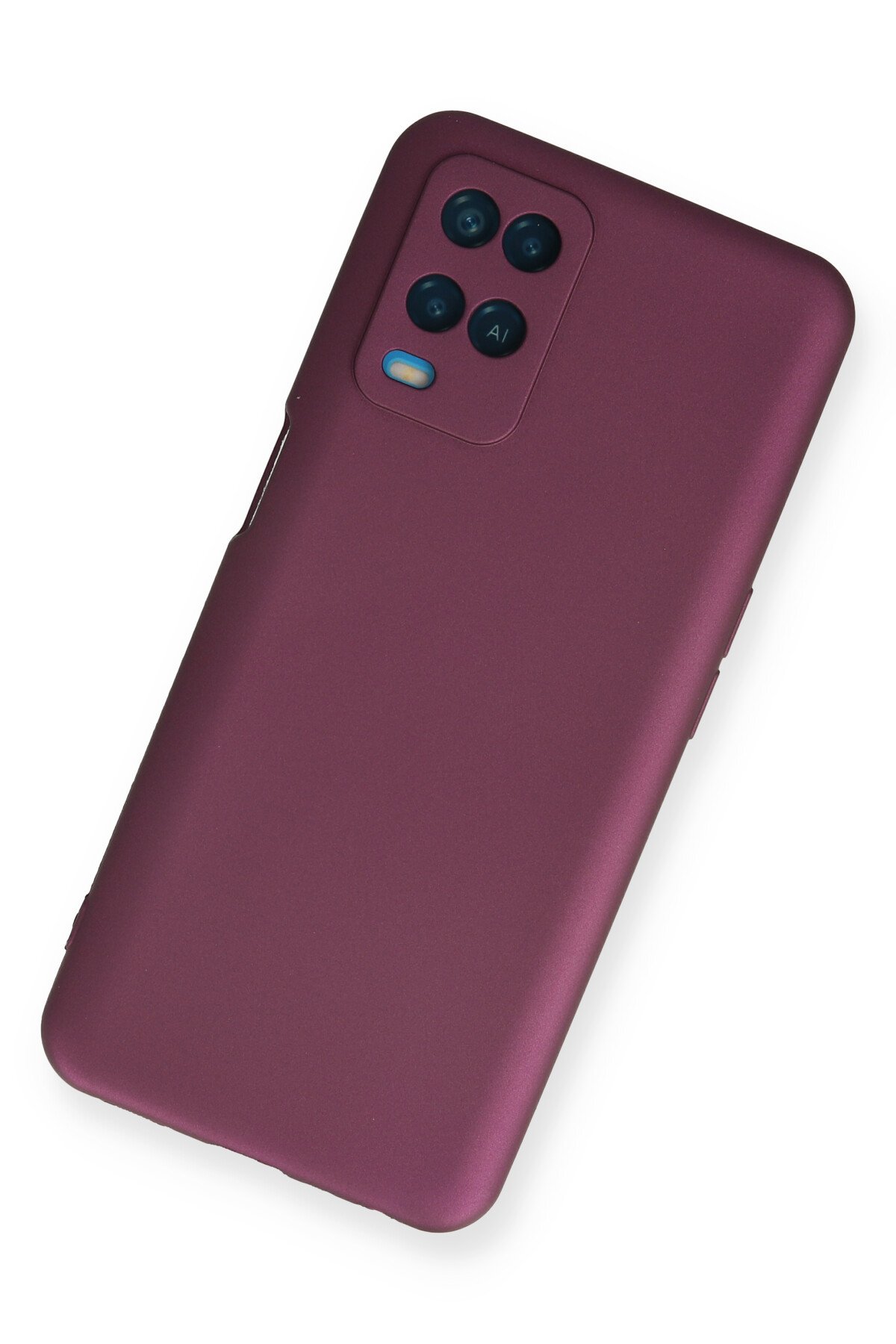 Newface Oppo A54 4G Kılıf Auto Focus Kapak - Kırmızı