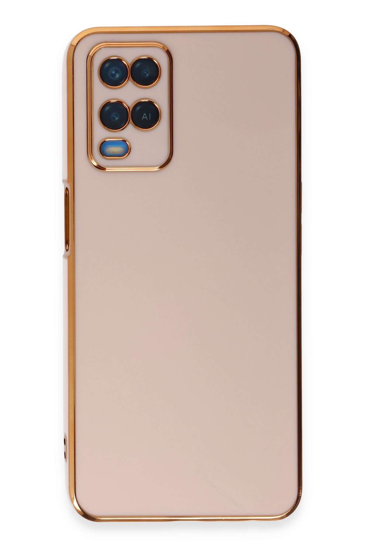 Newface Oppo A54 4G Kılıf Deluxe 2mm Şeffaf Silikon - Şeffaf