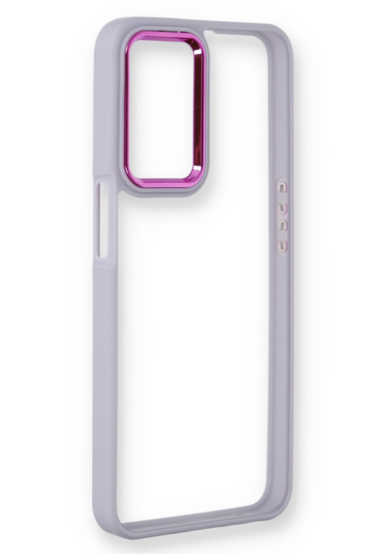 Newface Oppo A55 Kılıf Volet Silikon - Pembe