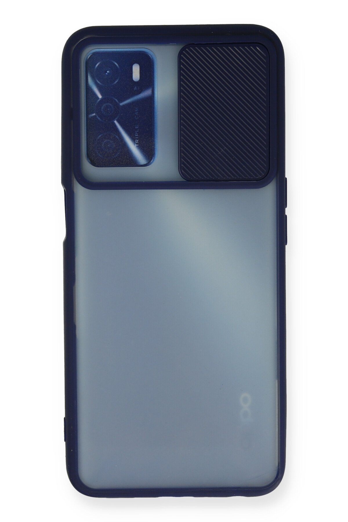 Newface Oppo A55 Kılıf Nano içi Kadife Silikon - Pudra
