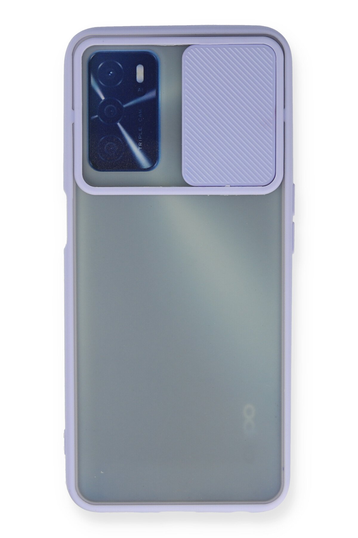 Newface Oppo A55 Kılıf Nano içi Kadife  Silikon - Turuncu