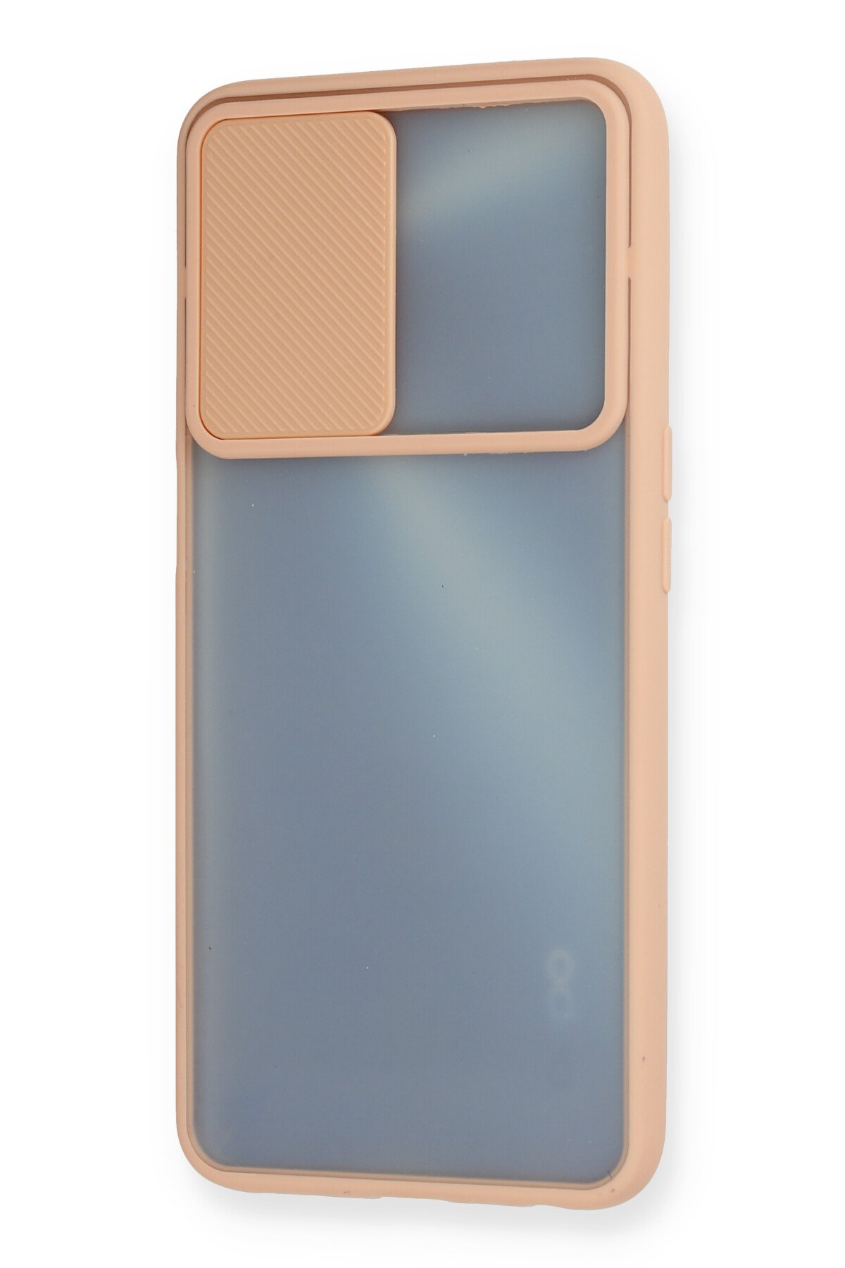 Newface Oppo A55 Kılıf Nano içi Kadife Silikon - Mavi