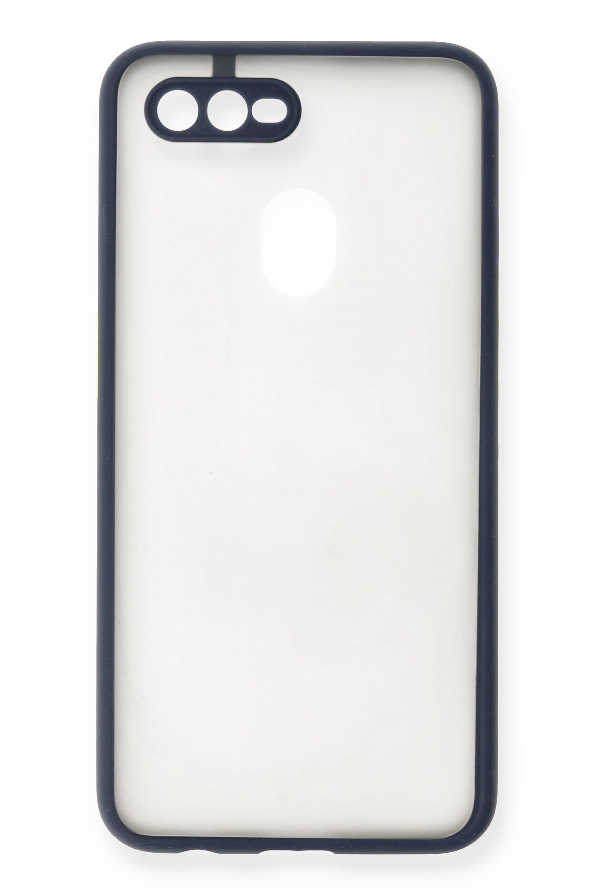 Newface Oppo A5S Kılıf Nano içi Kadife  Silikon - Turuncu