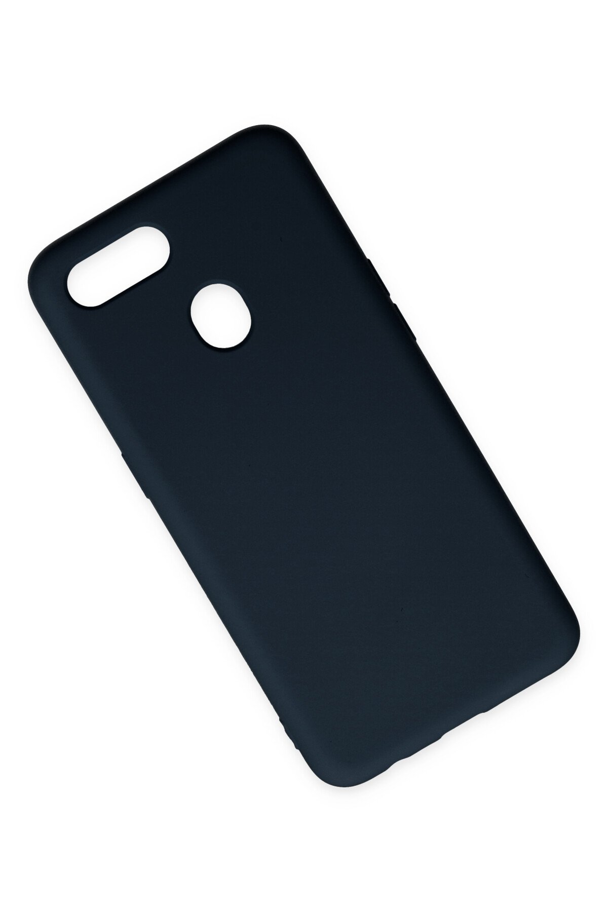 Newface Oppo A5S Kılıf First Silikon - Mavi