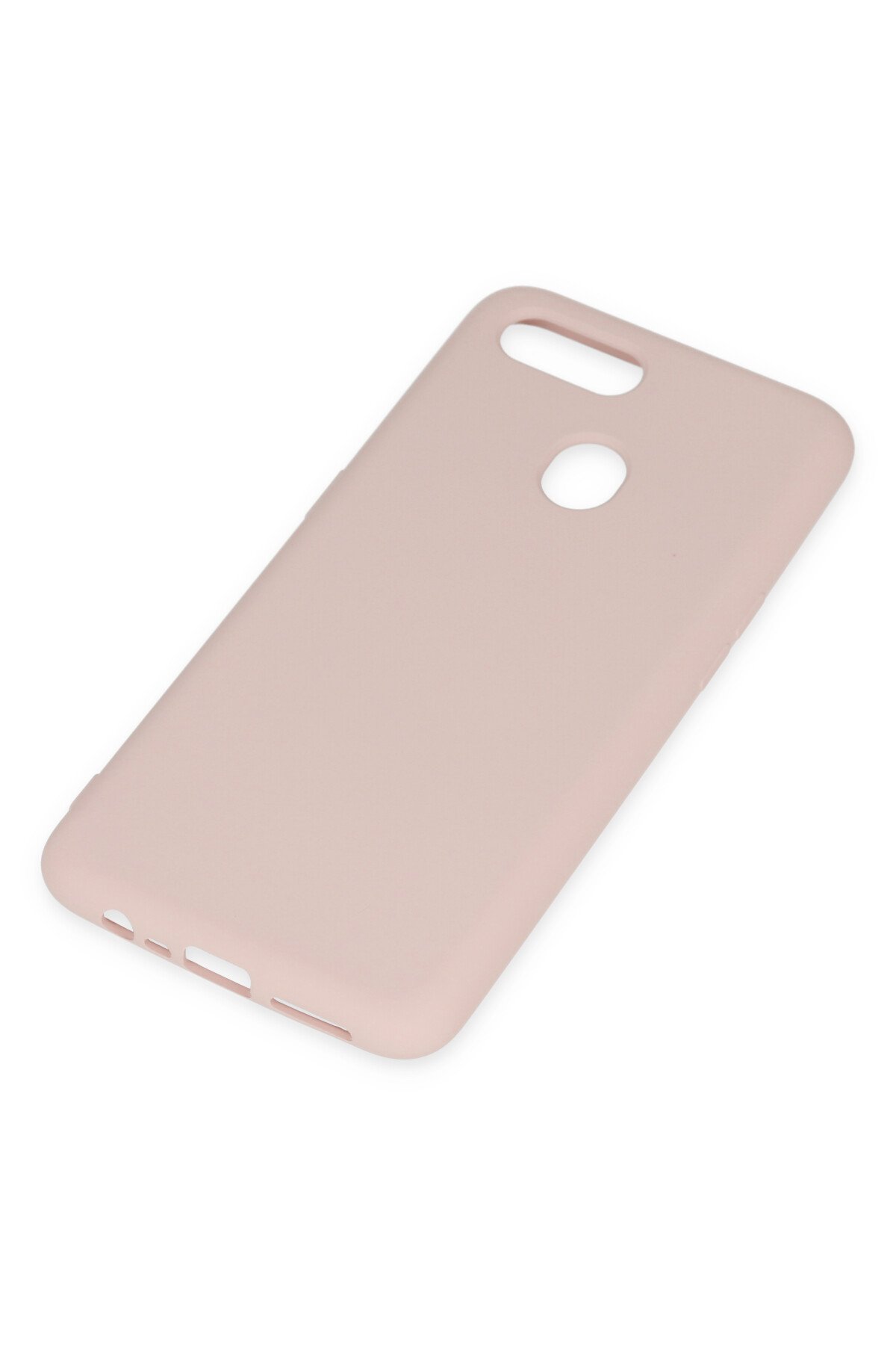 Newface Oppo A5S Kılıf First Silikon - Mürdüm