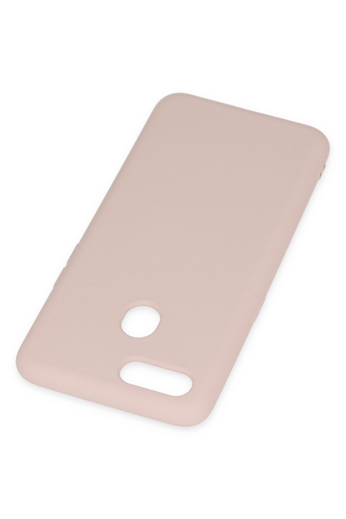 Newface Oppo A5S Kılıf First Silikon - Mürdüm