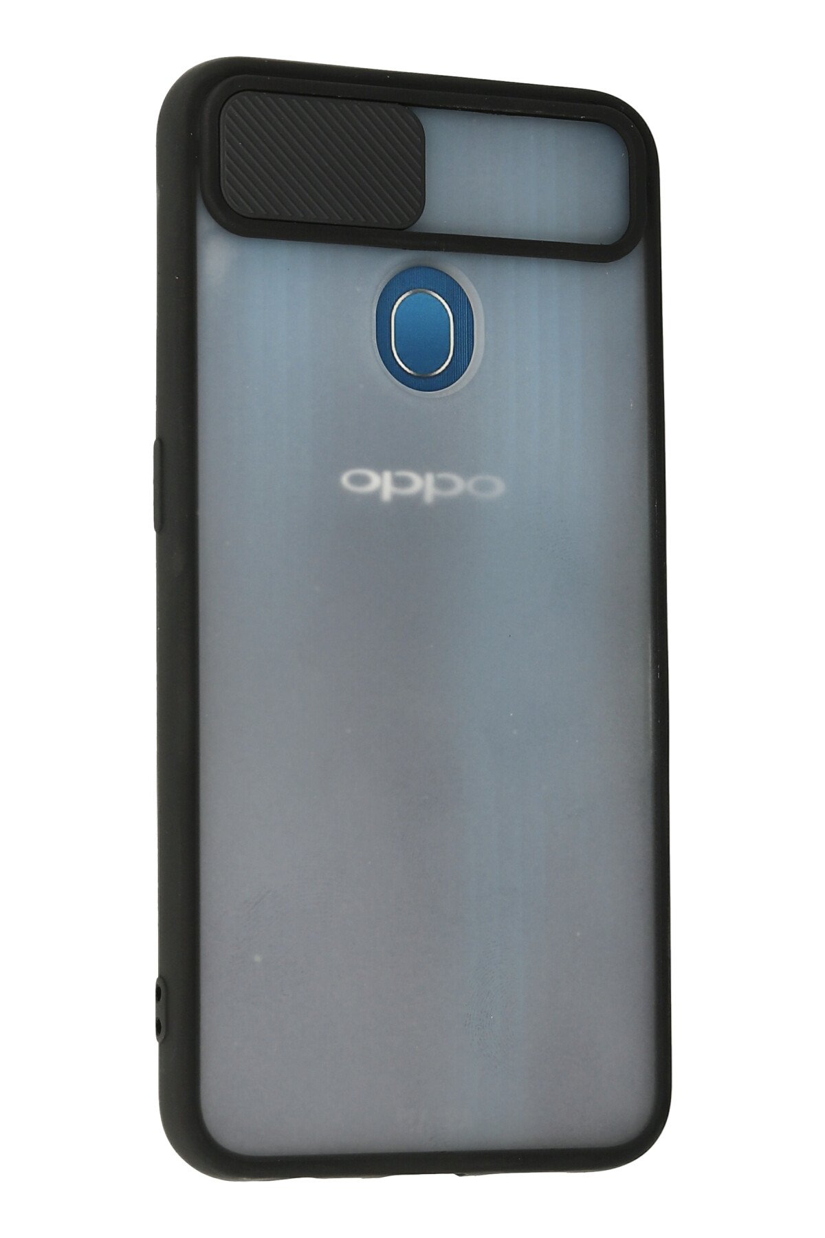 Newface Oppo A5S Kılıf Nano içi Kadife Silikon - Koyu Yeşil