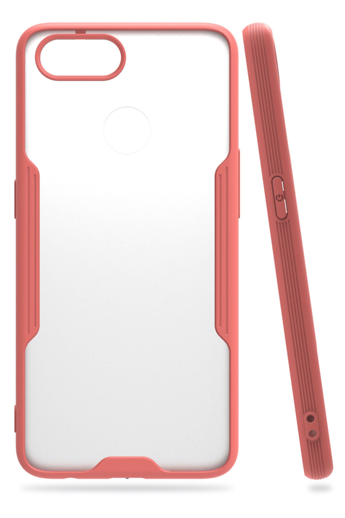 Newface Oppo A5S Kılıf First Silikon - Mürdüm