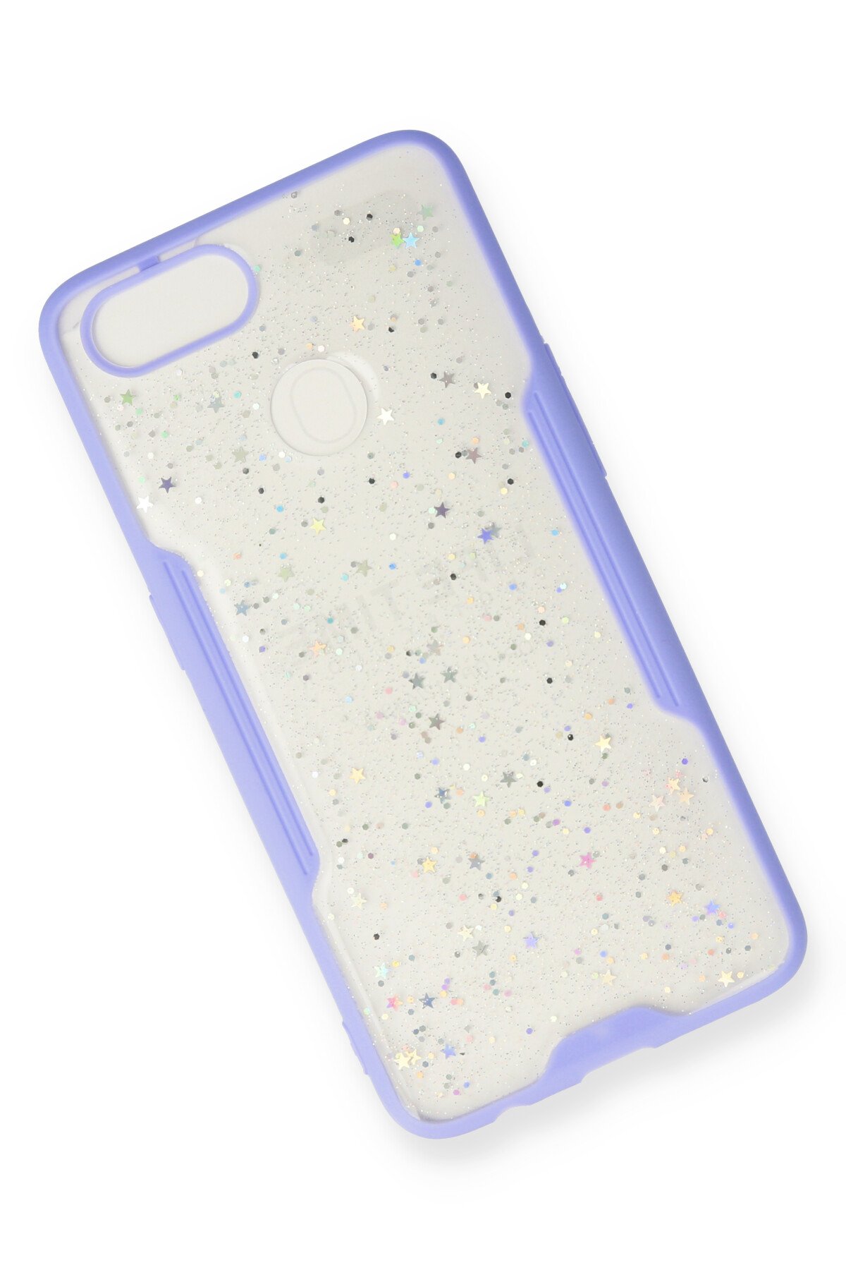 Newface Oppo A5S Kılıf Nano içi Kadife Silikon - Mor