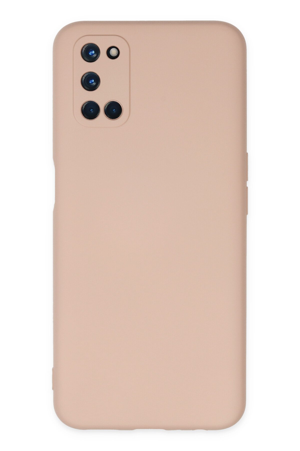 Newface Oppo A72 Kılıf Nano içi Kadife  Silikon - Kırmızı