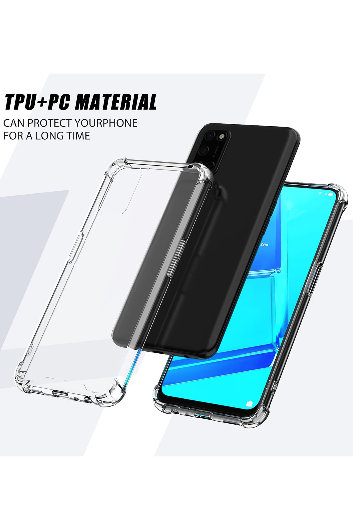 Newface Oppo A72 Kılıf Trend S Plus Kapaklı Kılıf - Kırmızı