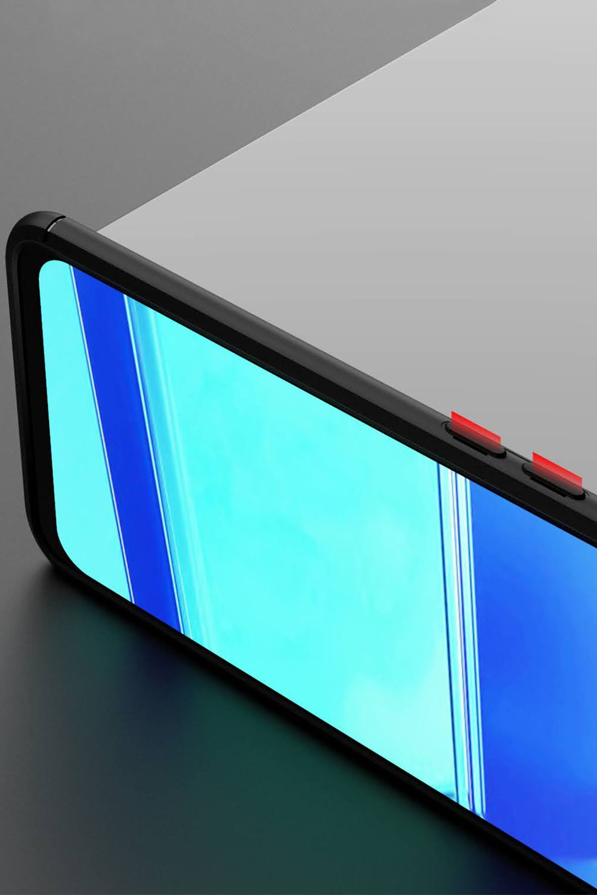 Newface Oppo A72 Kılıf Trend S Plus Kapaklı Kılıf - Kırmızı