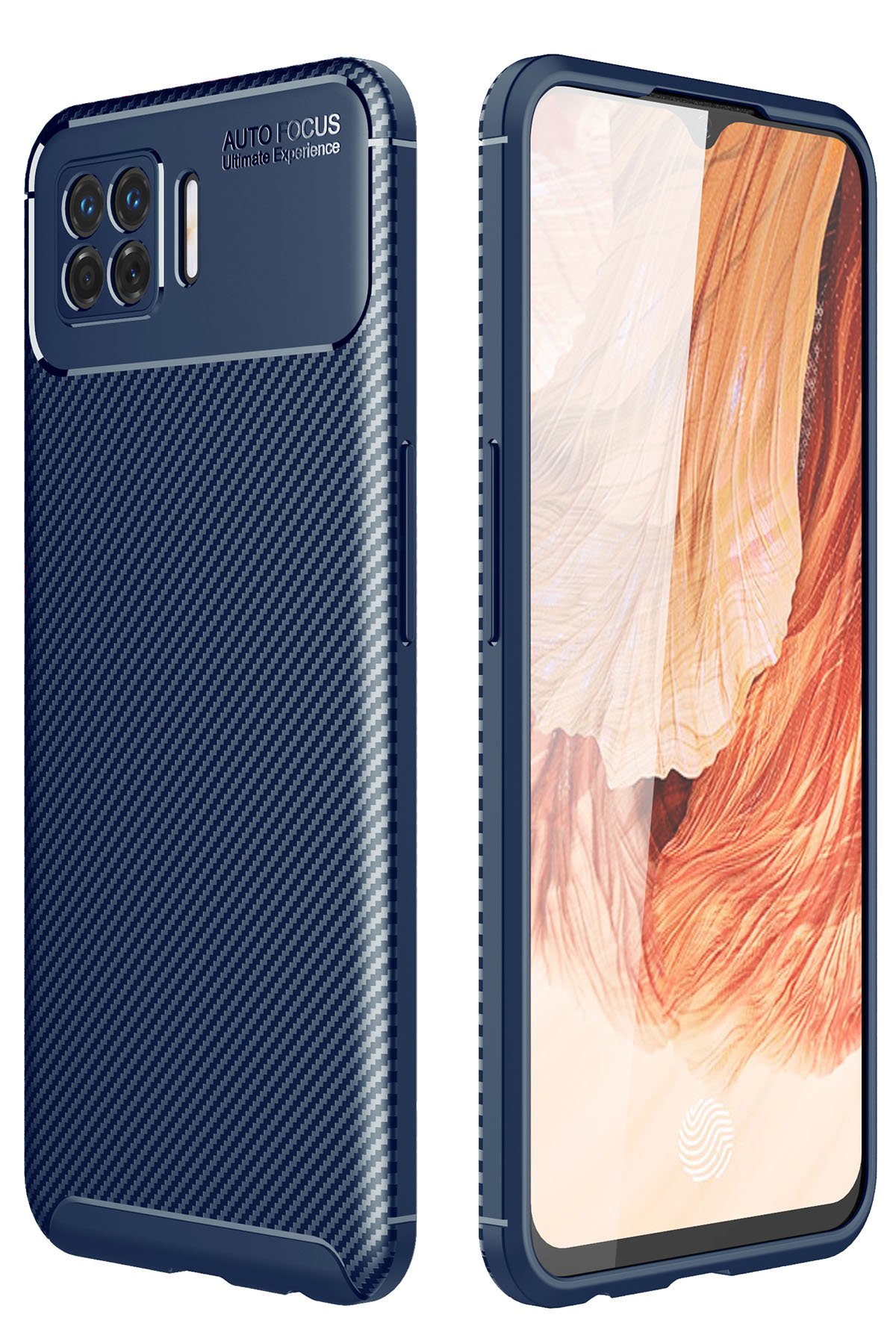 Newface Oppo A73 Kılıf Nano içi Kadife Silikon - Sarı
