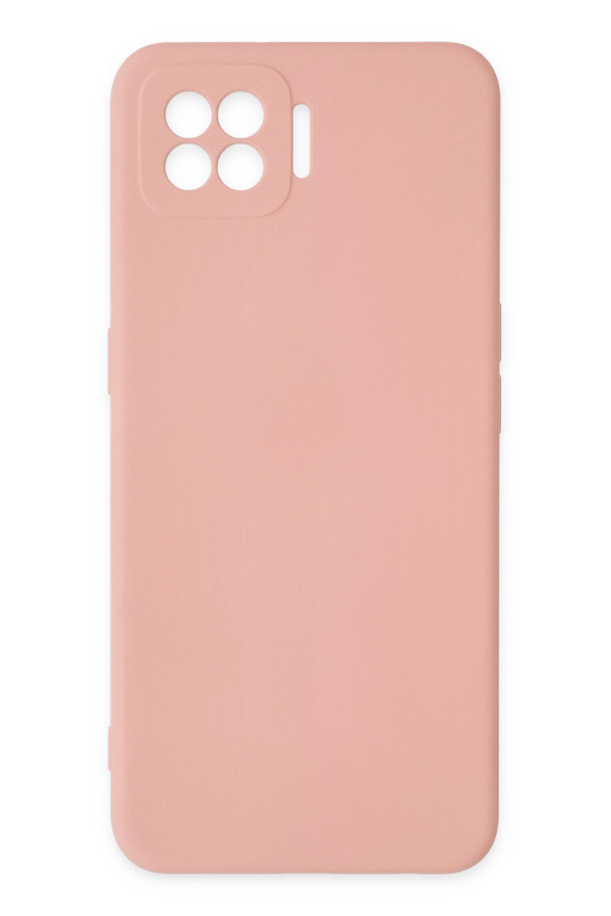 Newface Oppo A73 Kılıf Platin Silikon - Pembe