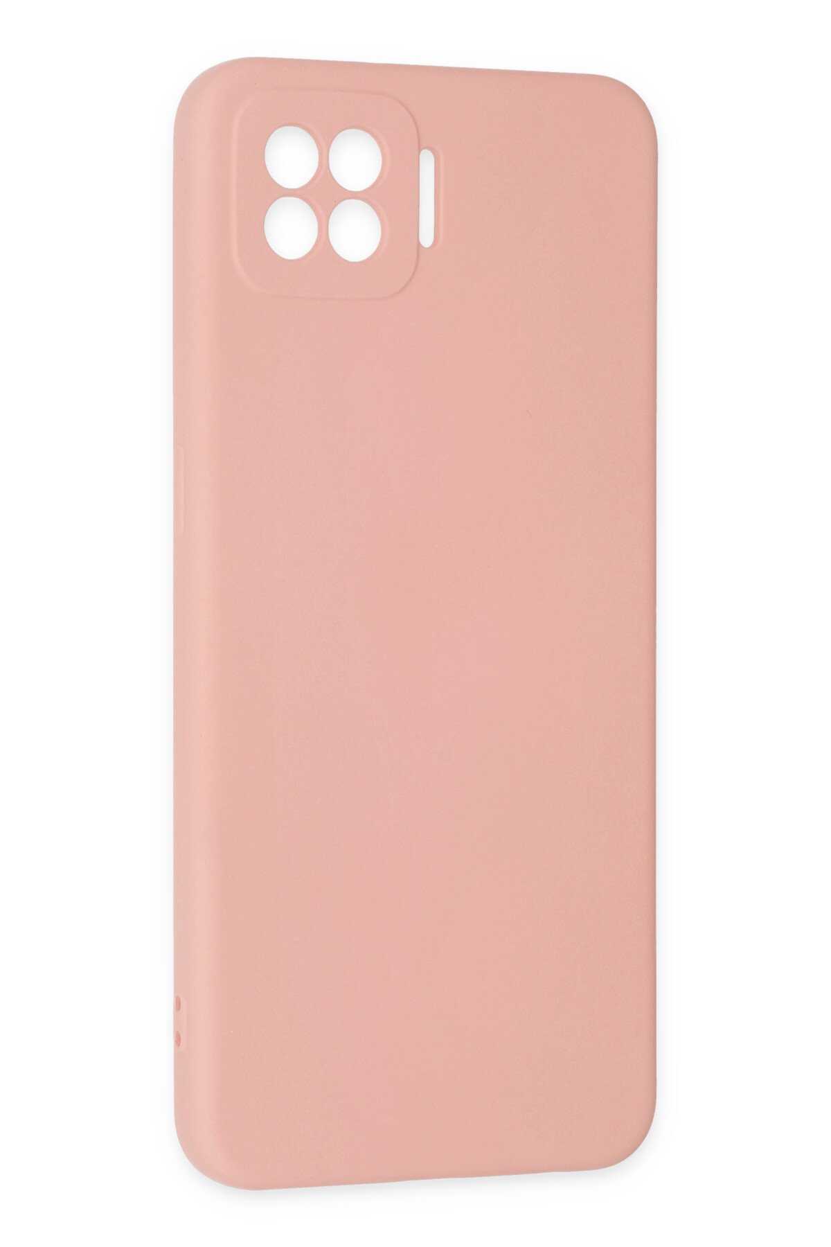 Newface Oppo A73 Kılıf Platin Silikon - Pembe