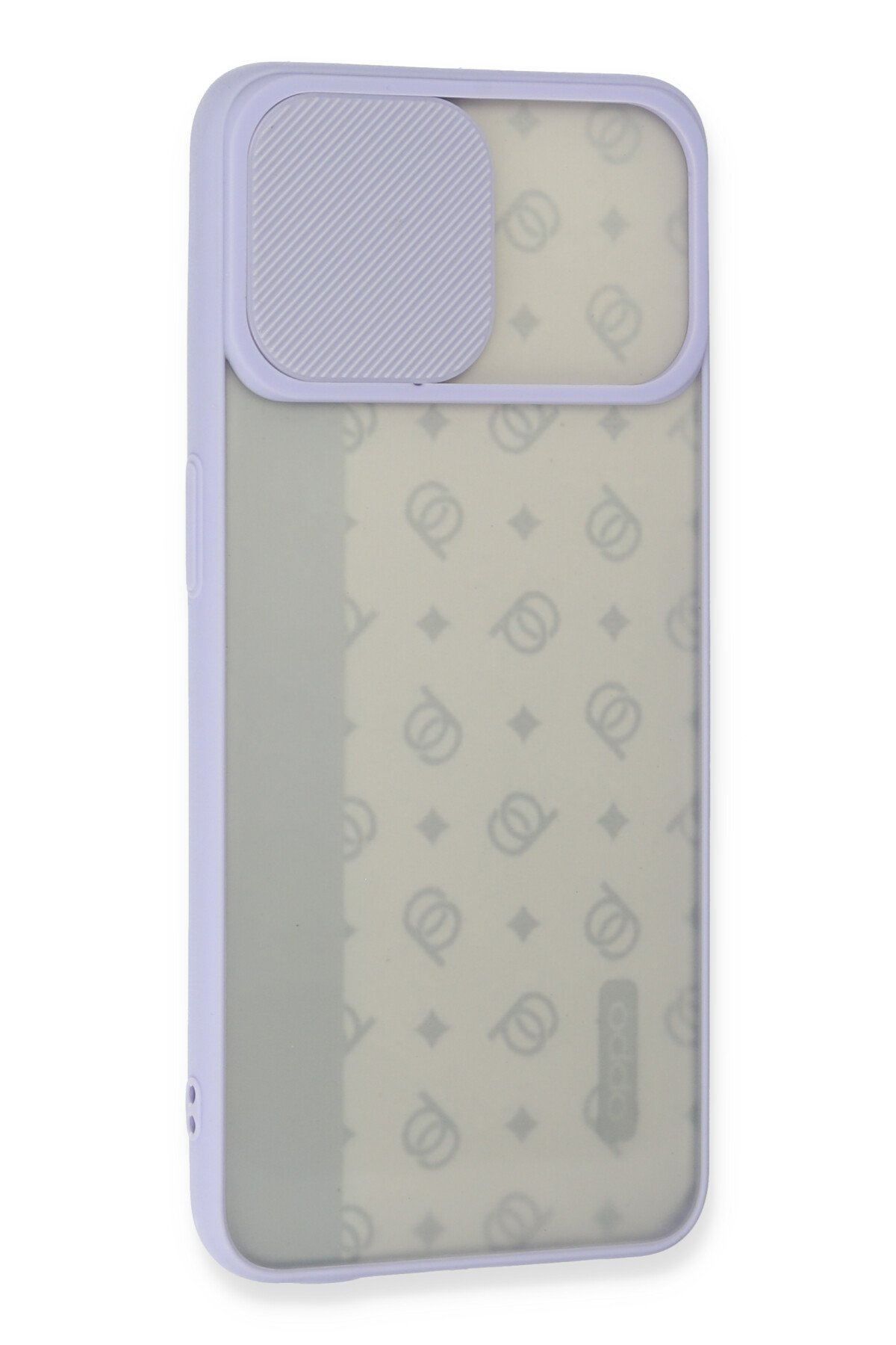 Newface Oppo A73 Kılıf Miami Şeffaf Silikon - Gri