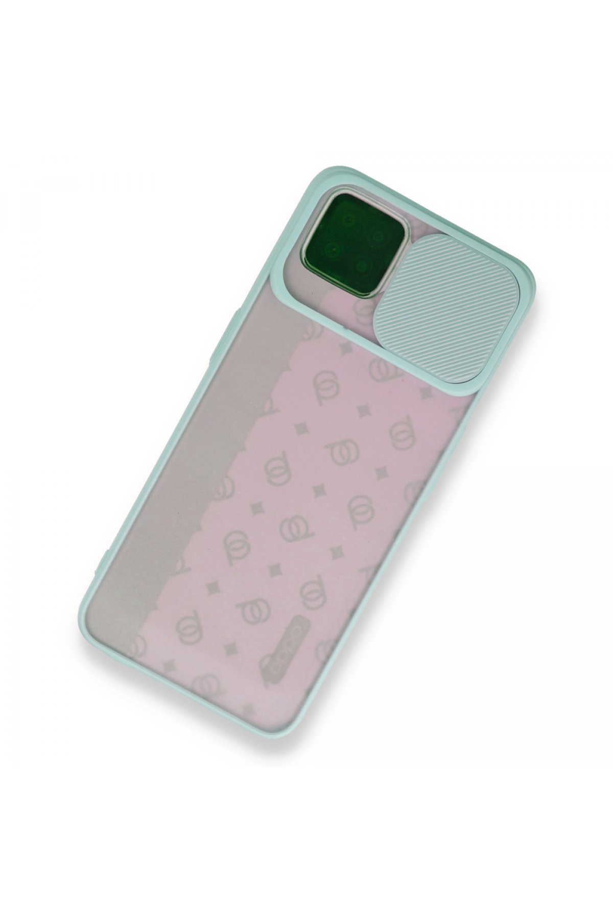 Newface Oppo A73 Kılıf Miami Şeffaf Silikon - Lila