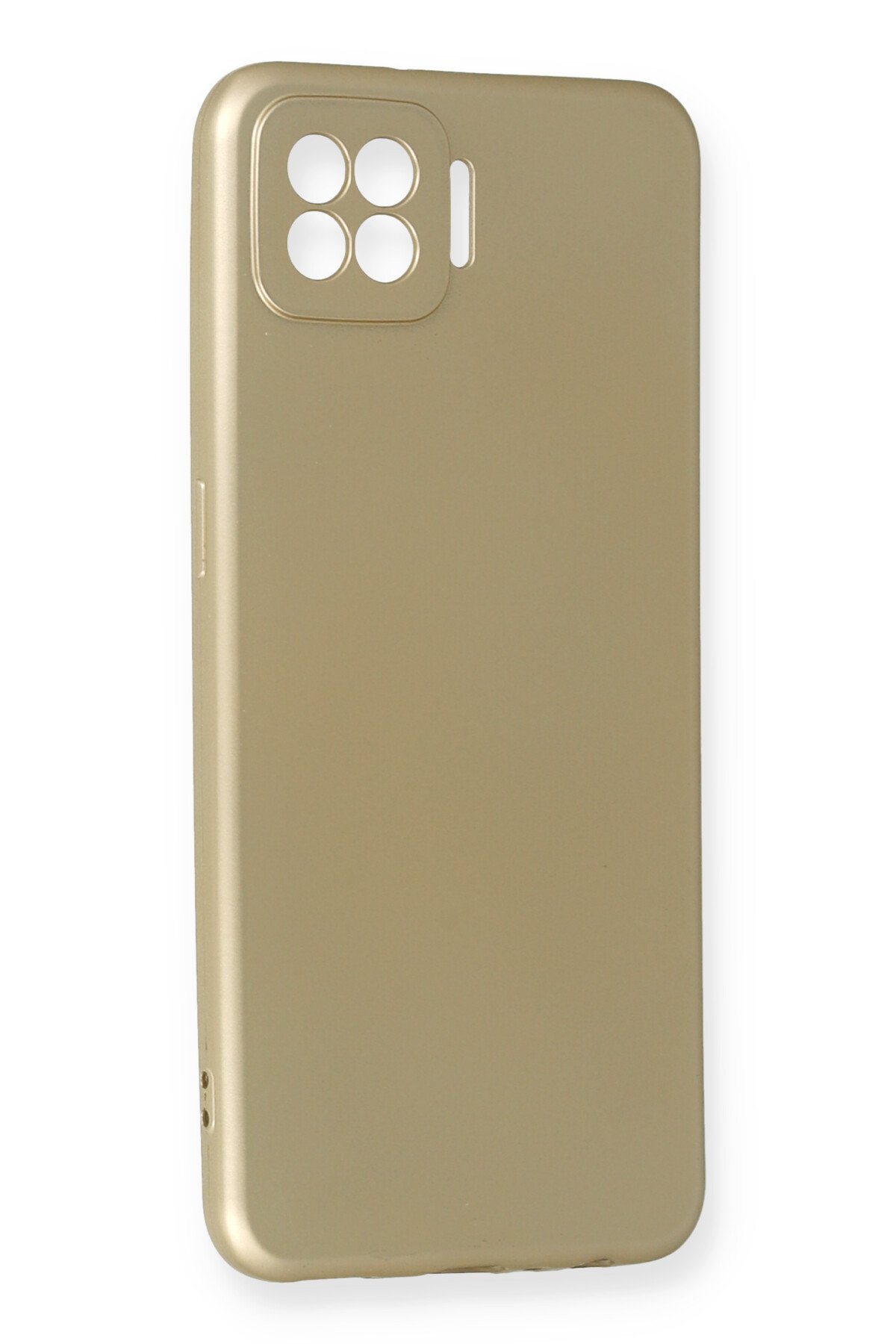 Newface Oppo A73 Kılıf Nano içi Kadife Silikon - Pudra